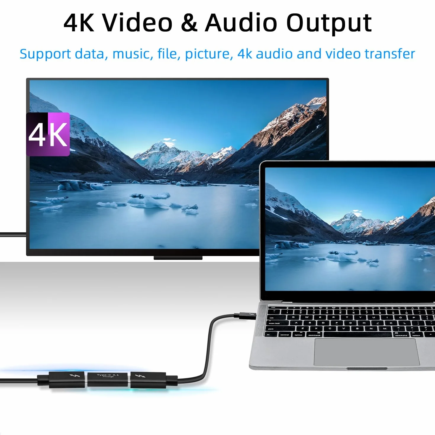Mcbazel złącze USB C 3.1 adapter gniazda na gniazdo OTG 4K 10 Gbps