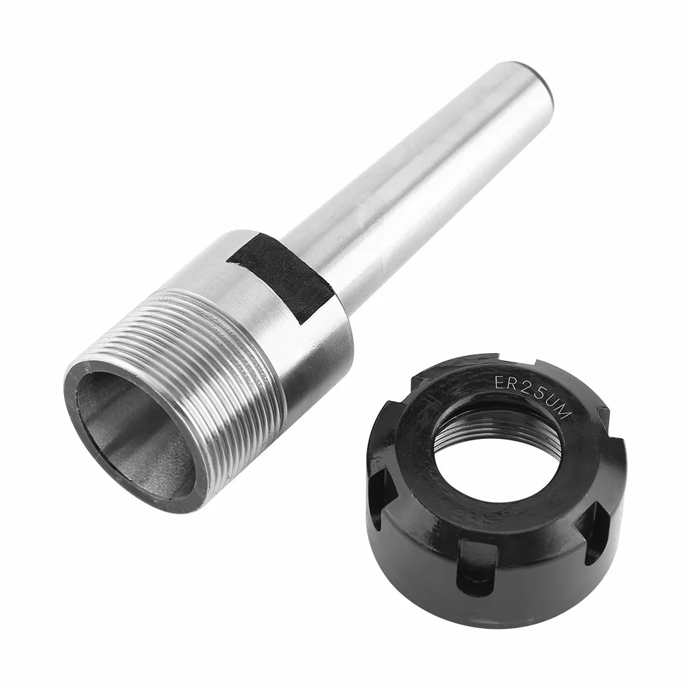 ER25 MT2 M10 Uchwyt tulei zaciskowej stożkowej Uchwyt do mocowania czołowego Adapter trzpieni frezarskich CNC