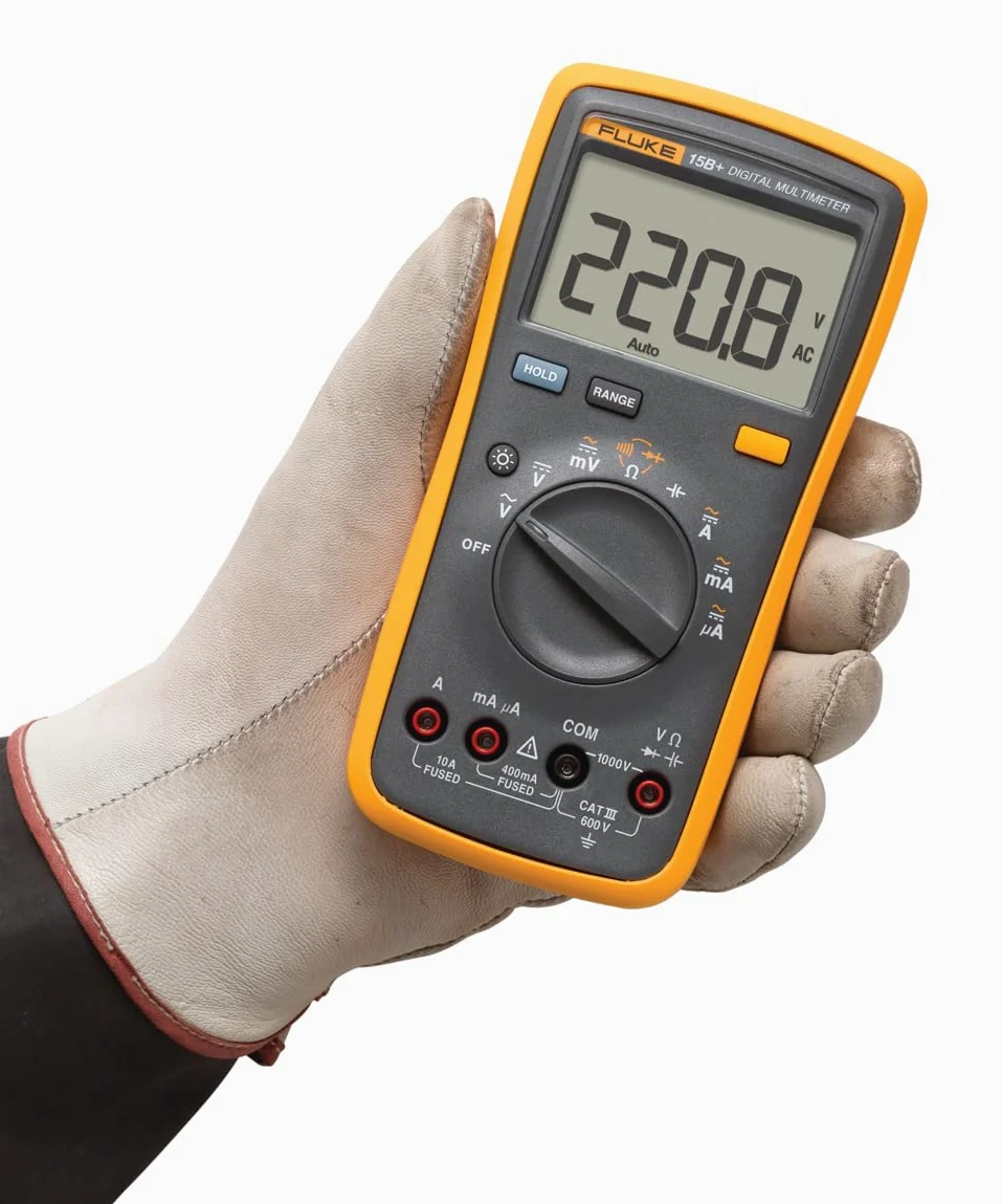 Fluke 15B + cyfrowy multimeter
