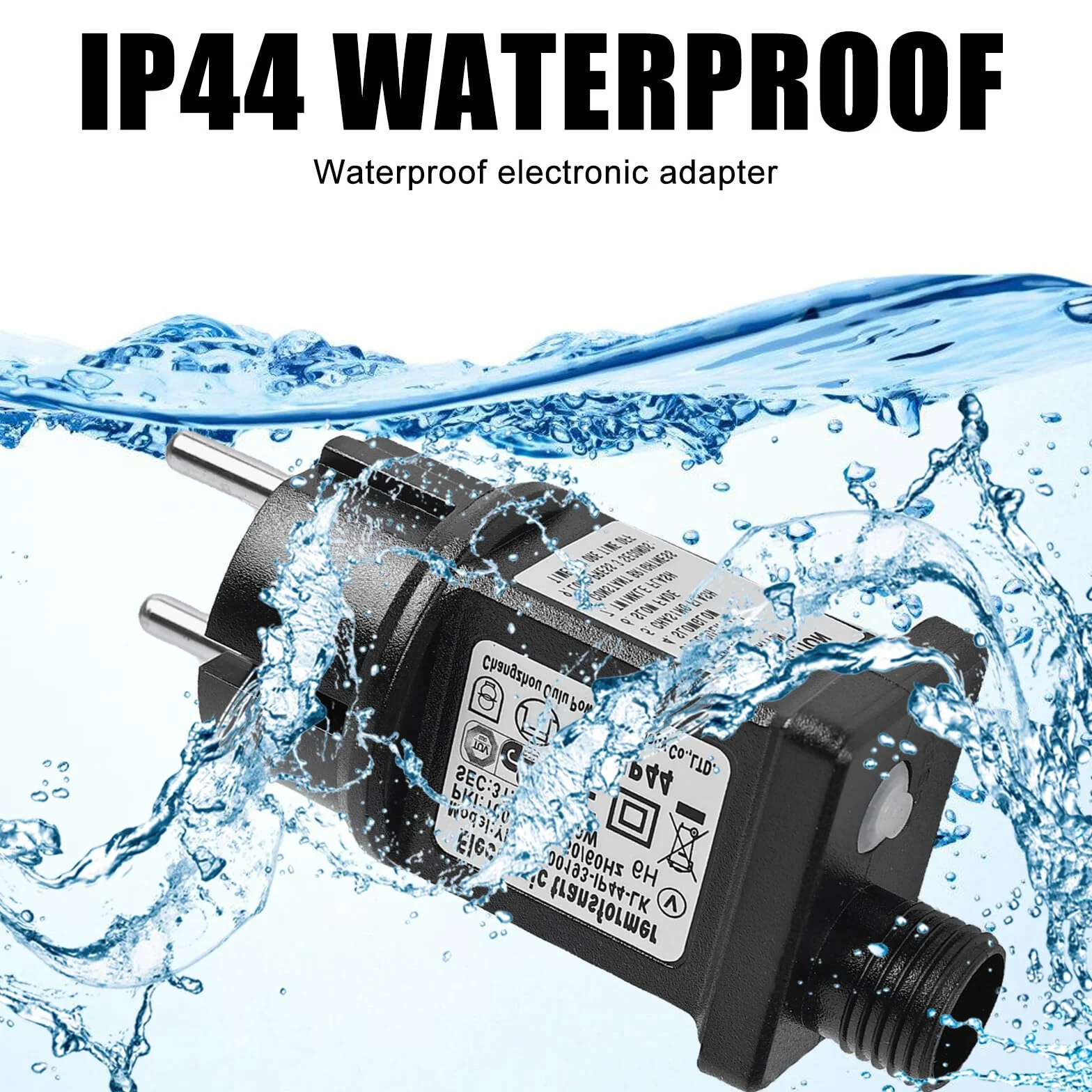 Zasilacz Sieciowy 31 V, 3 sztuki, z funkcją pamięci i timerem, 8 trybów pracy, sterownik transformatora, wtyczka IP44, 6 W, adapter zastępczy niskiego napięcia, adapter LED
