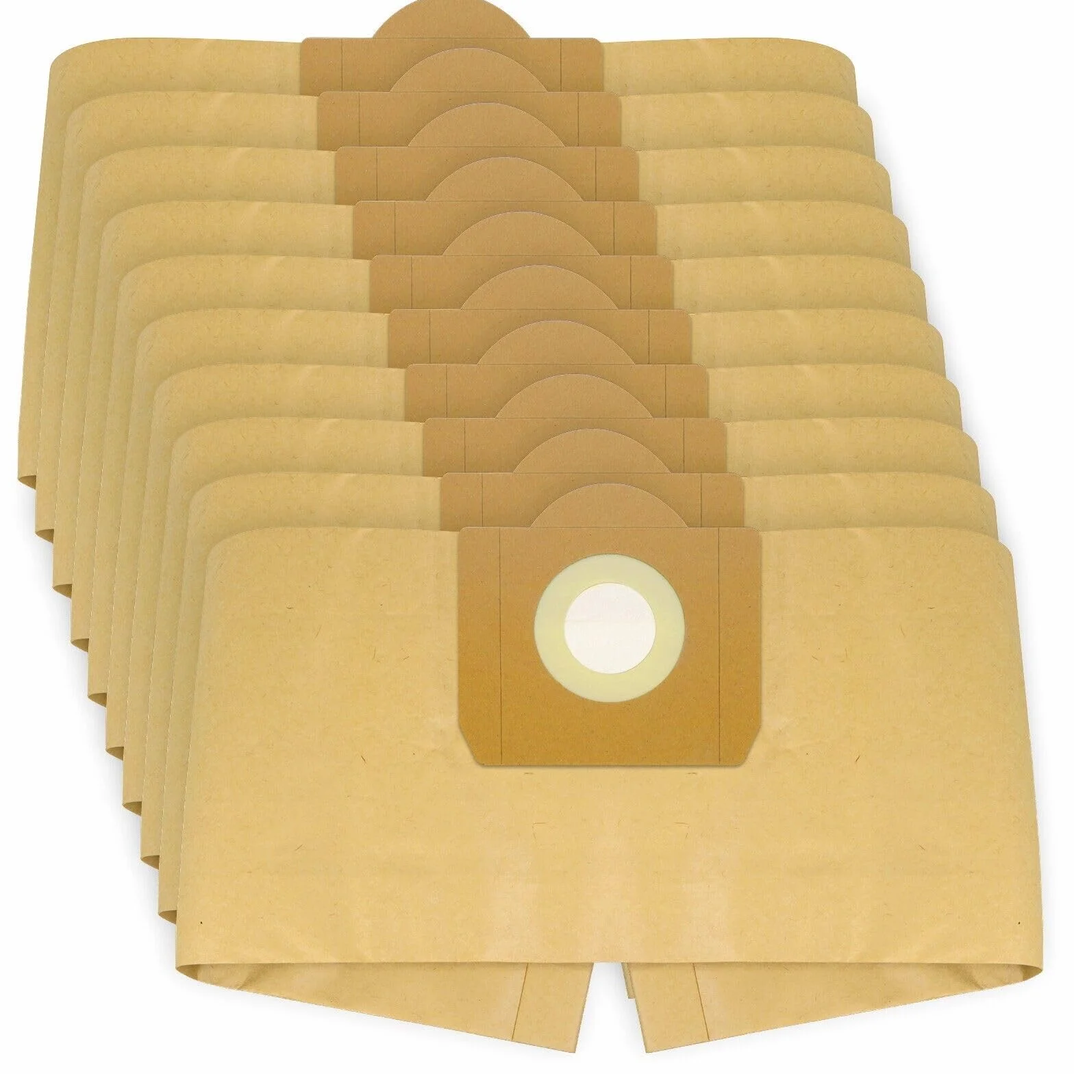 SPARES2GO Mocne worki na kurz do odkurzaczy dla DeWalt DXV23PTA 23L DXV38S 38L DXV20PA 20L do pracy na mokro i sucho (opakowanie 10 sztuk)