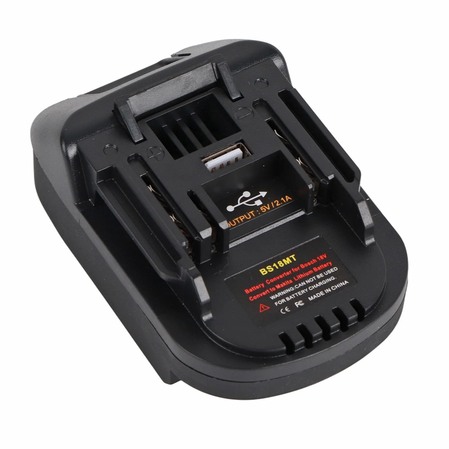 Adapter Akumulatora BS18MT Konwersja do Bosch 18 V na Elektronarzędzie z ładowaniem USB 5 V 2.1A