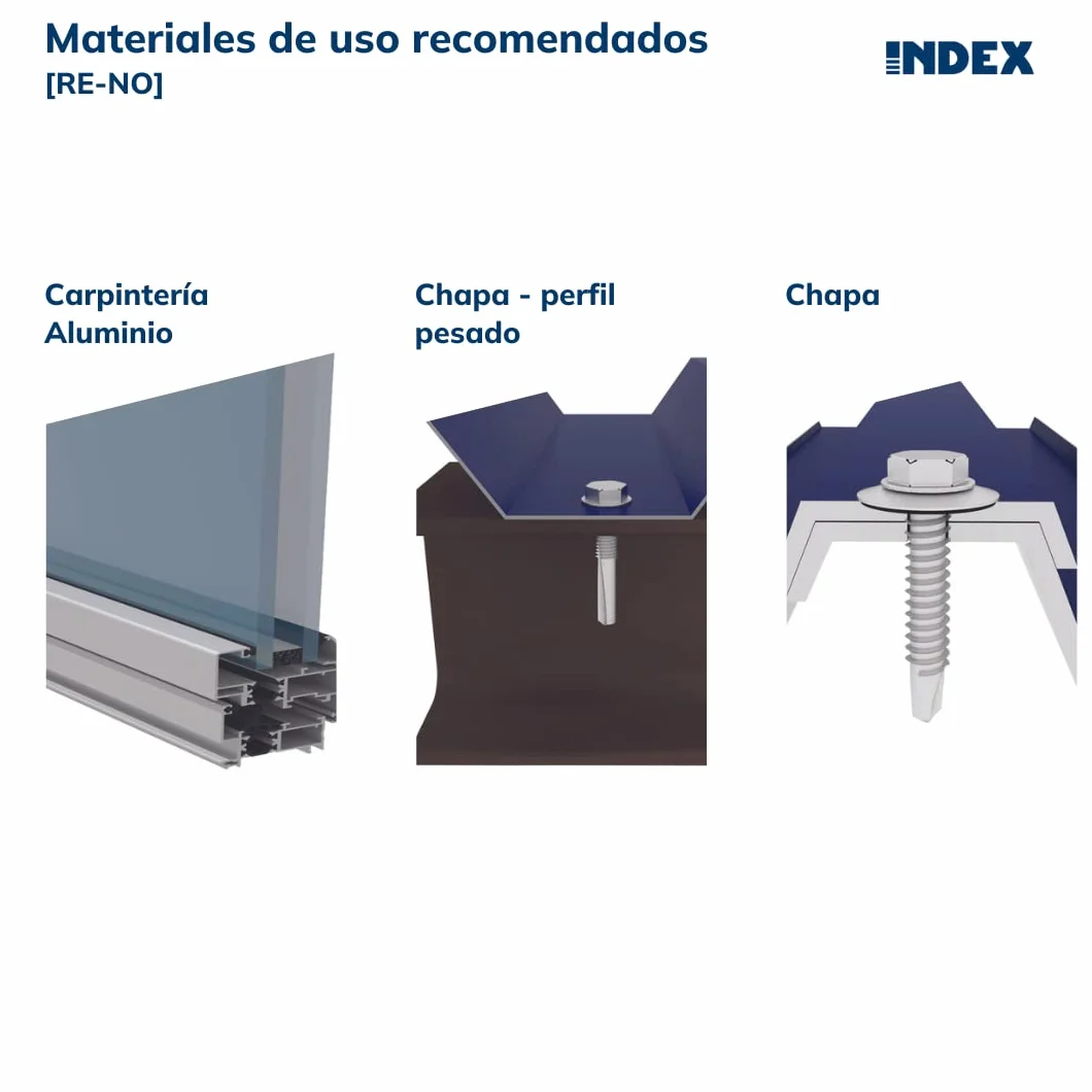 Index reno4816 – nitowane aluminium standard 4,8 x 16