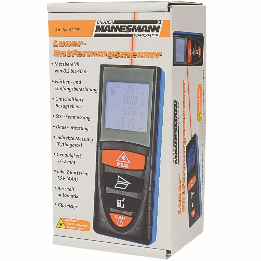 Brüder Mannesmann Tool Mannesmann laserowy dalmierz M9995