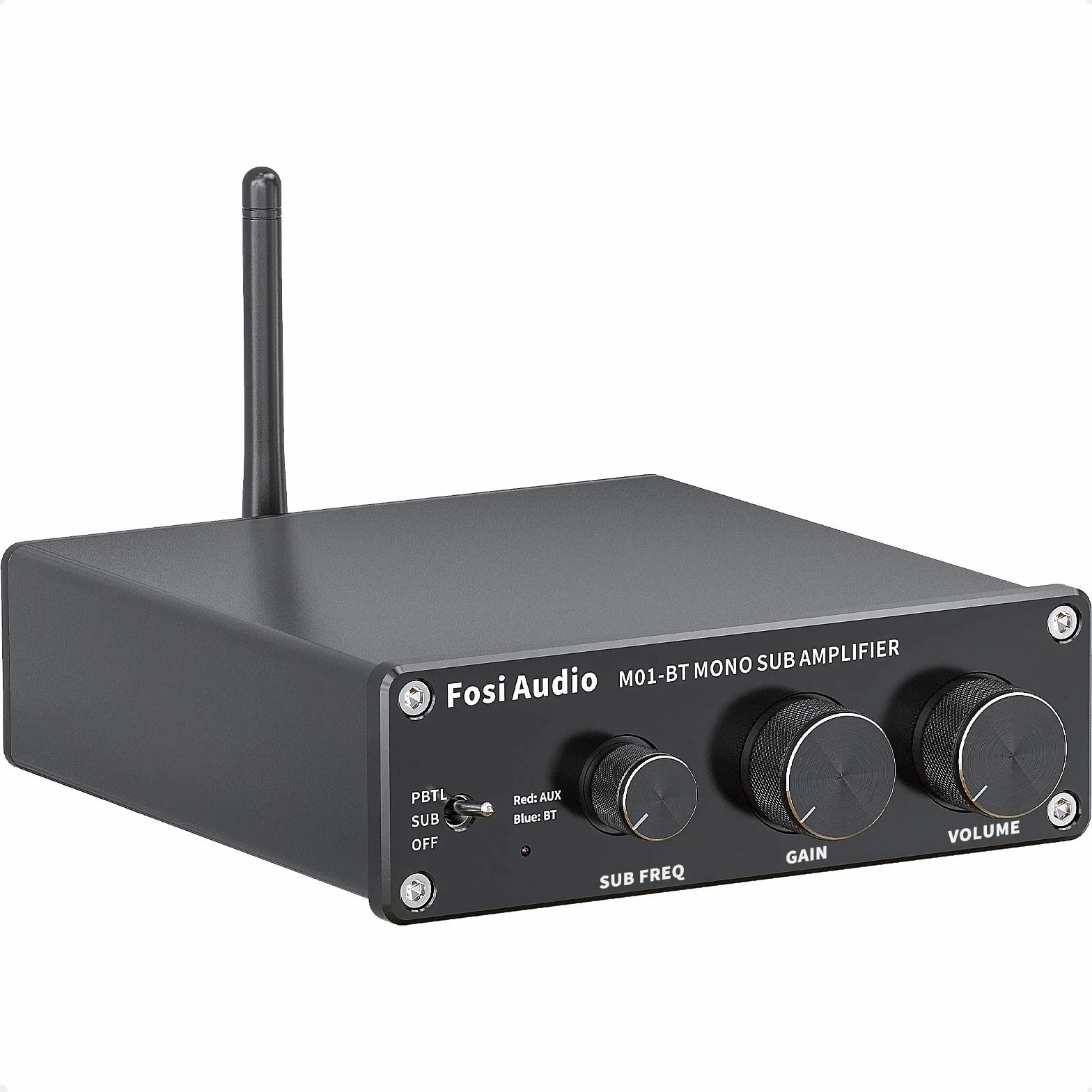 Fosi Audio M01-BT Bluetooth 5.0 300 W subwoofer wzmacniacz mono do pasywnego subwoofera