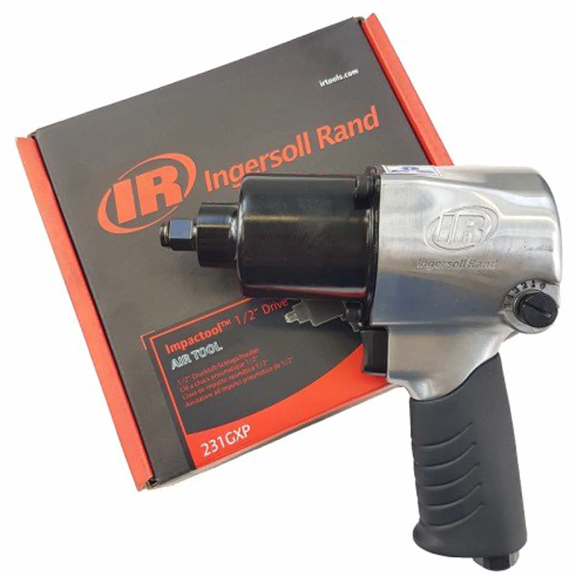 Ingersoll Rand 231GXP Pneumatyczny Klucz Udarowy 1/2 cala Czarny 610 Nm maksymalny moment trwałość i niezawodność