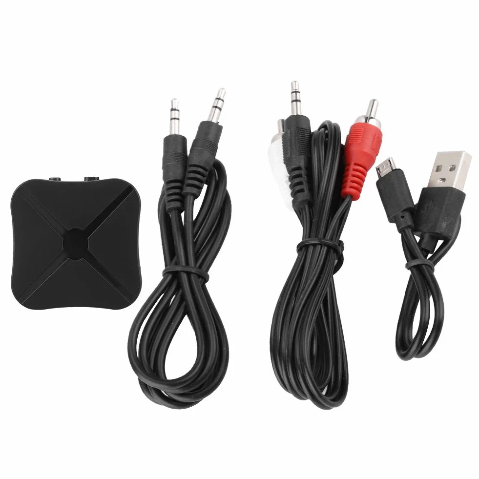 ASHATA Adapter Bluetooth Odbiornik Nadajnik audio bezprzewodowy stereofoniczny