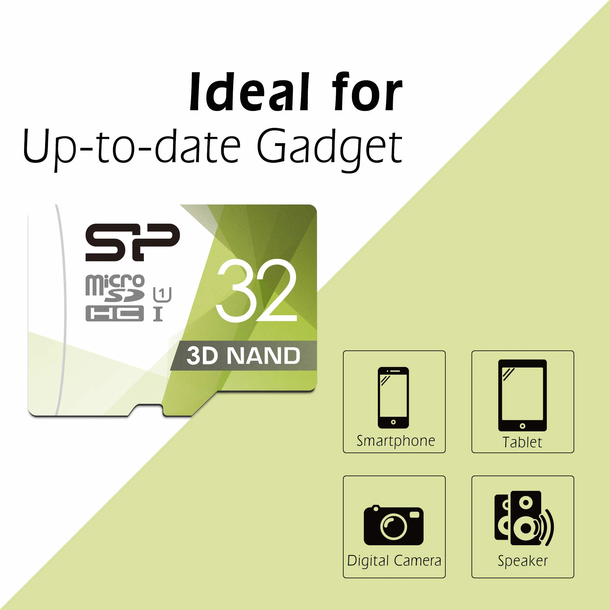 Silicon Power 32 GB 3D NAND karta microSD do kamer monitoringu + adapter SD