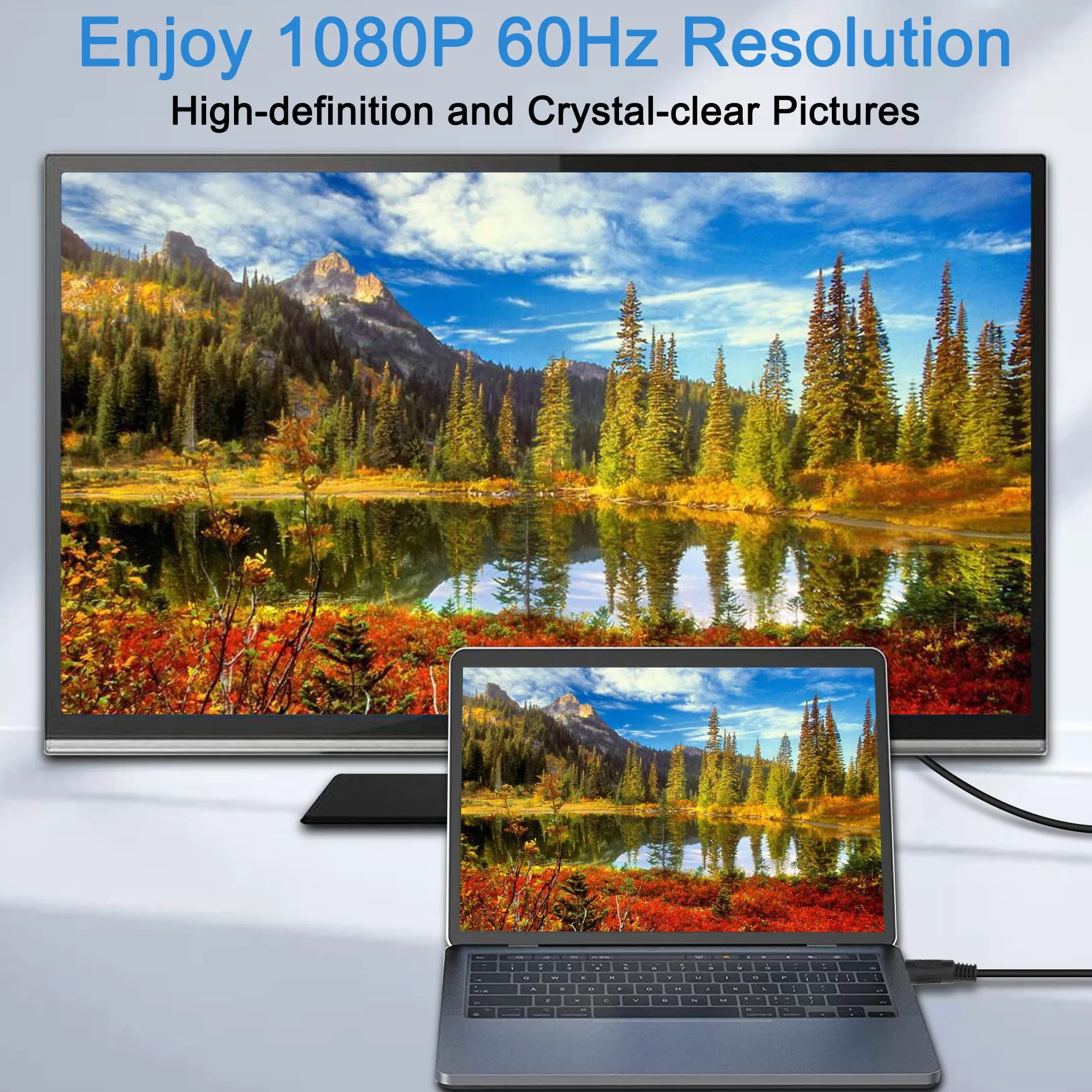 XMSJSIY Kabel S-Video, Mini-Din 4-pinowy SVideo (SVHS) męski na męski, pozłacany przedłużacz przedłużacz kabla do telewizora/HDTV/DVD/VCR/kamery (1 m)