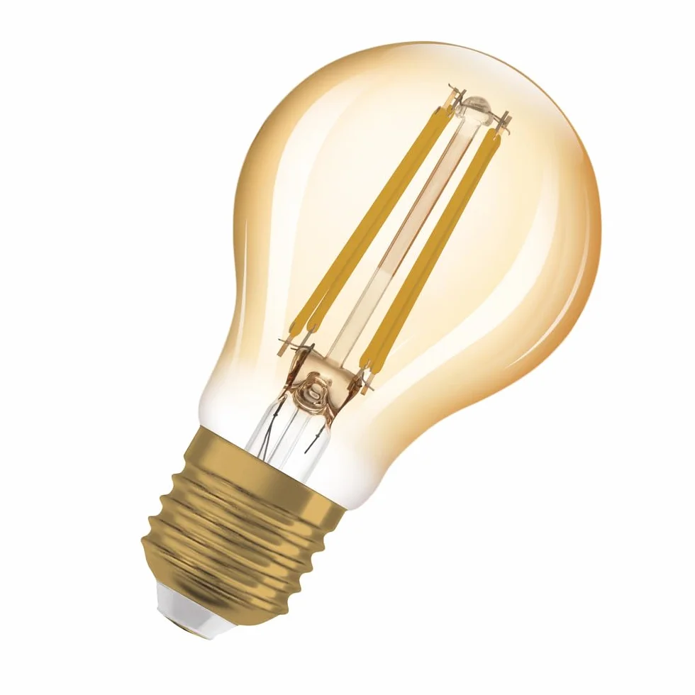 OSRAM Lampa LED | Trzonek: E27 | Ciepły biały | 2400 K | 6,50 W | Vintage 1906® LED [Klasa efektywności energetycznej A+]