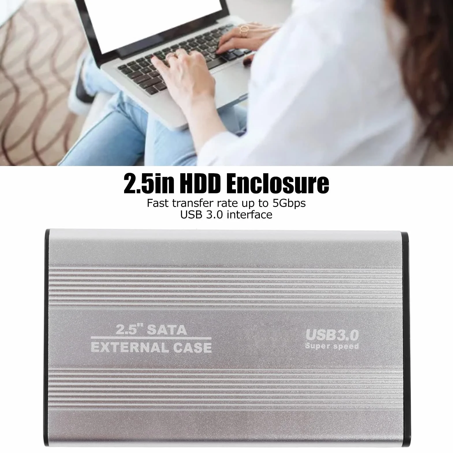 Zewnętrzny Dysk Twardy USB 3.0 2,5 Cala Przenośny HDD