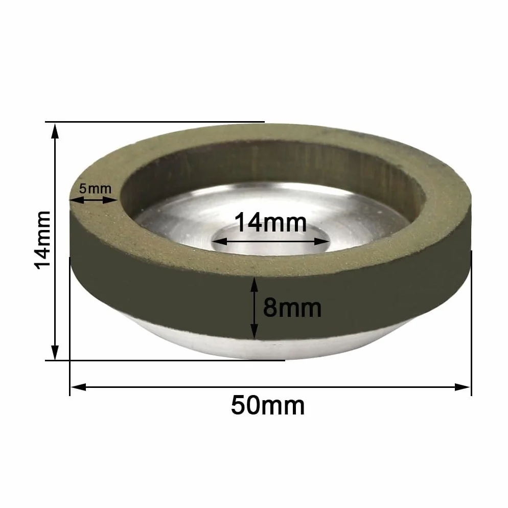 Diamentowe brzeszczoty do pił, 2'' 50mm Tarcza tnąca z diamentowym szlifierskim ostrzem, narzędzie do cięcia węglików spiekanych
