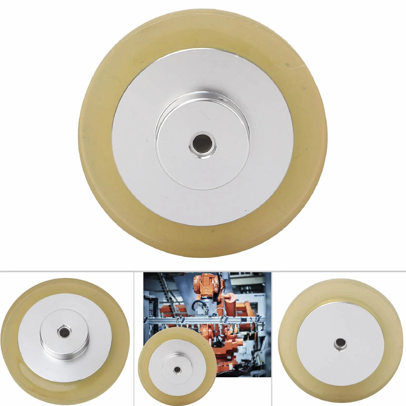 Przemysłowy Miernik Enkodera Pomiarowy Enkoder Rolkowy Miernik Koła Koło Pomiarowe do Enkodera Obrotowego (200)