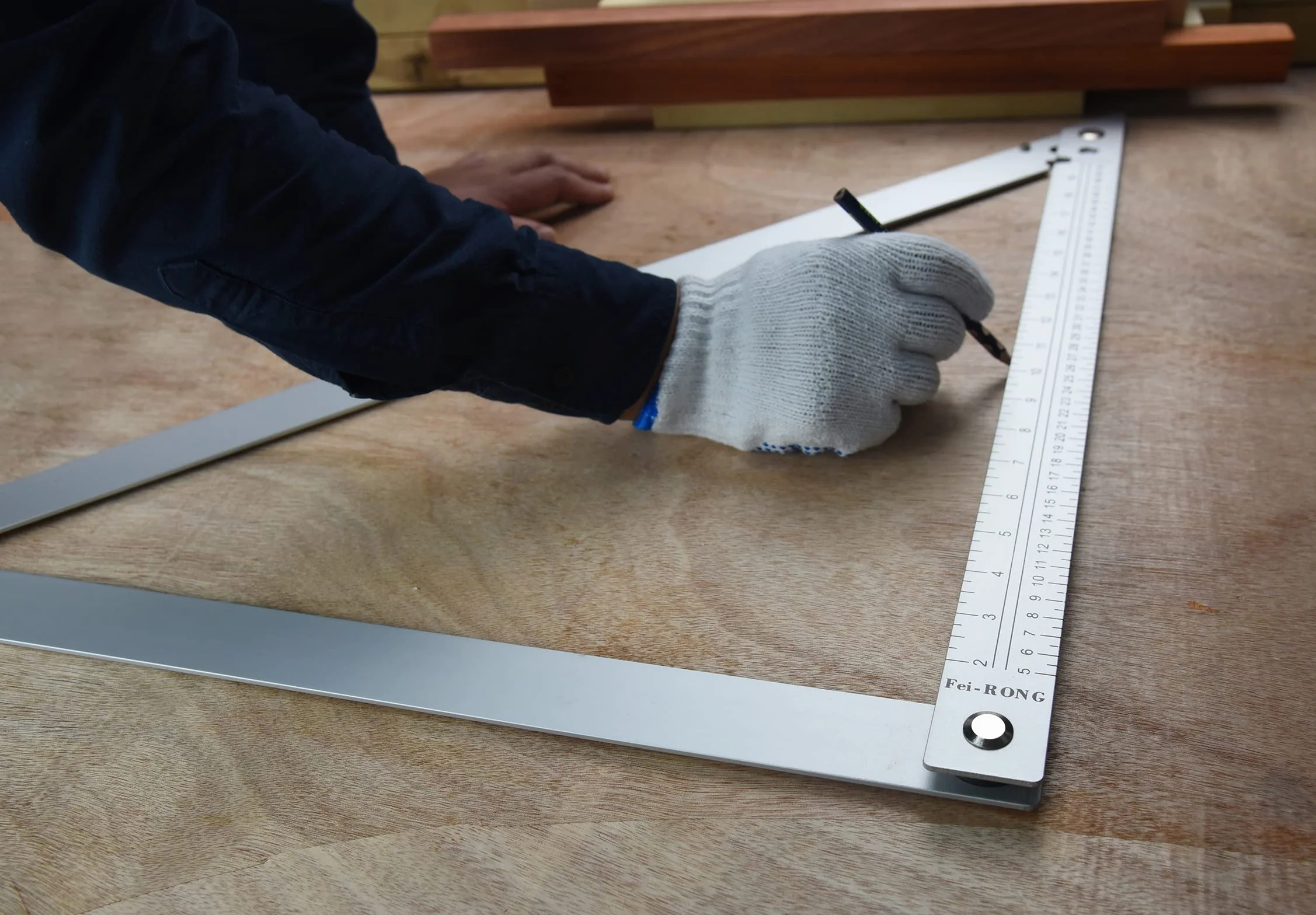 Płyty gipsowo-kartonowe trójkątna linijka kwadratowa składana aluminiowa rama narzędzia budowlane kombinacja prędkości 60 cm w oprawie dachowe schody praca obróbka drewna ruchomy kąt prosty 90°45 stopni linijka kątowa