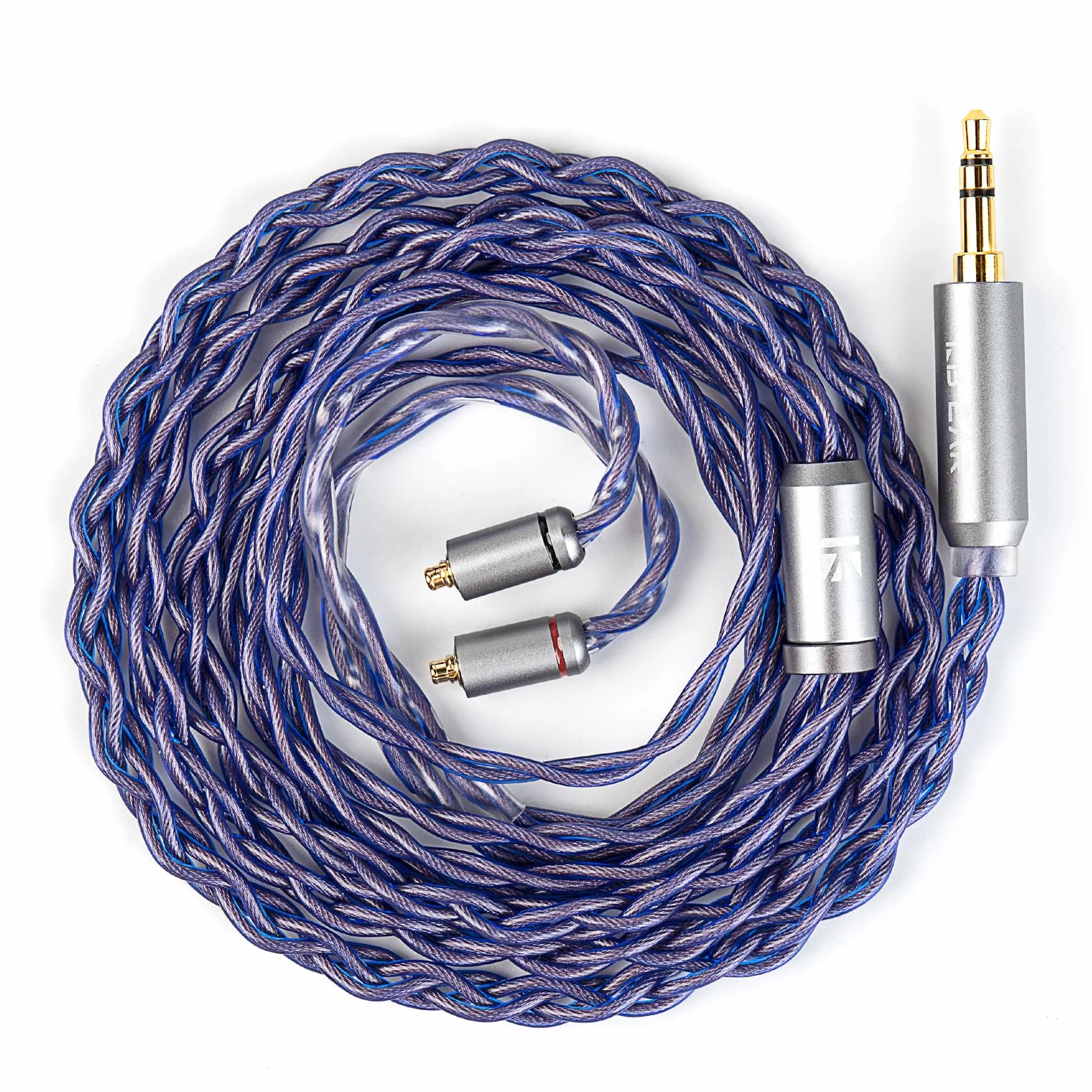 KBEAR Neon MMCX IEMs kabel 5 N, wysoka czystość, beztlenowa miedź, kabel do słuchawek HiFi, wtyczka 3,5 mm, wtyczka 120 cm, do Sh-ure SE315, SE215, So-ny IER-M9, Fii-O FD3 PRO FH9