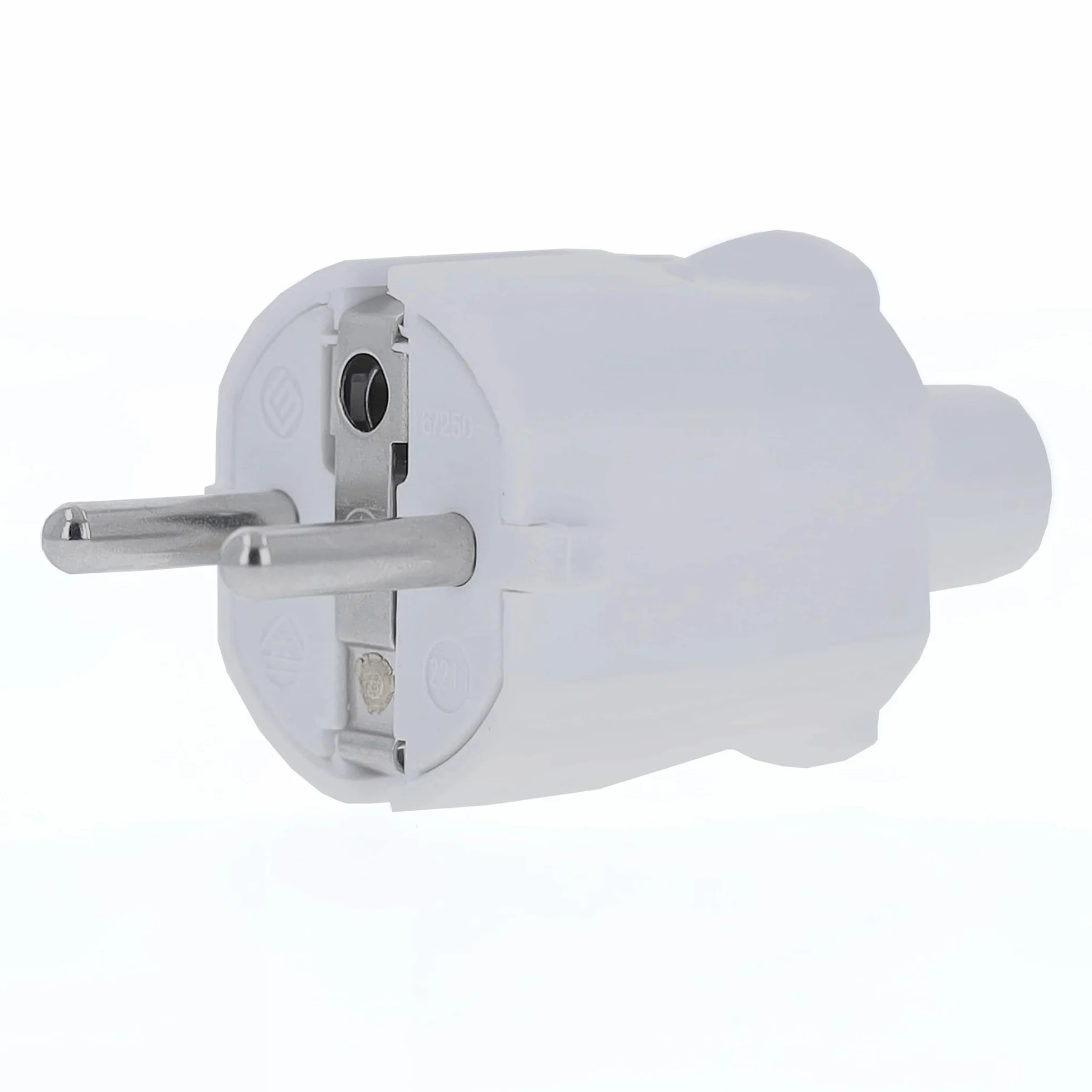 as - Schwabe 62221 PVC Plug Do Użytku Wewnętrznego, Biały