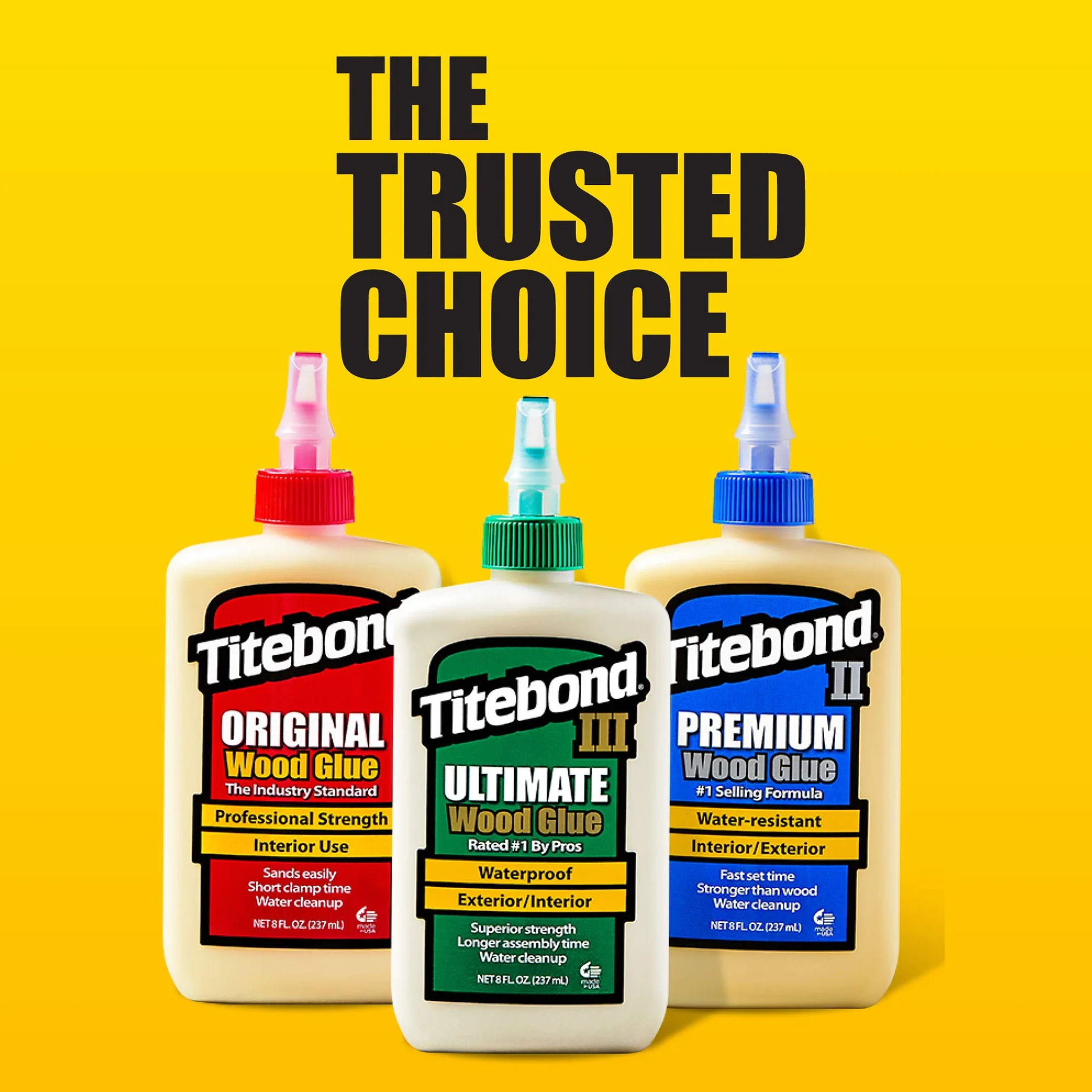 Titebond Klej do Drewna, Kremowy, 118 ml