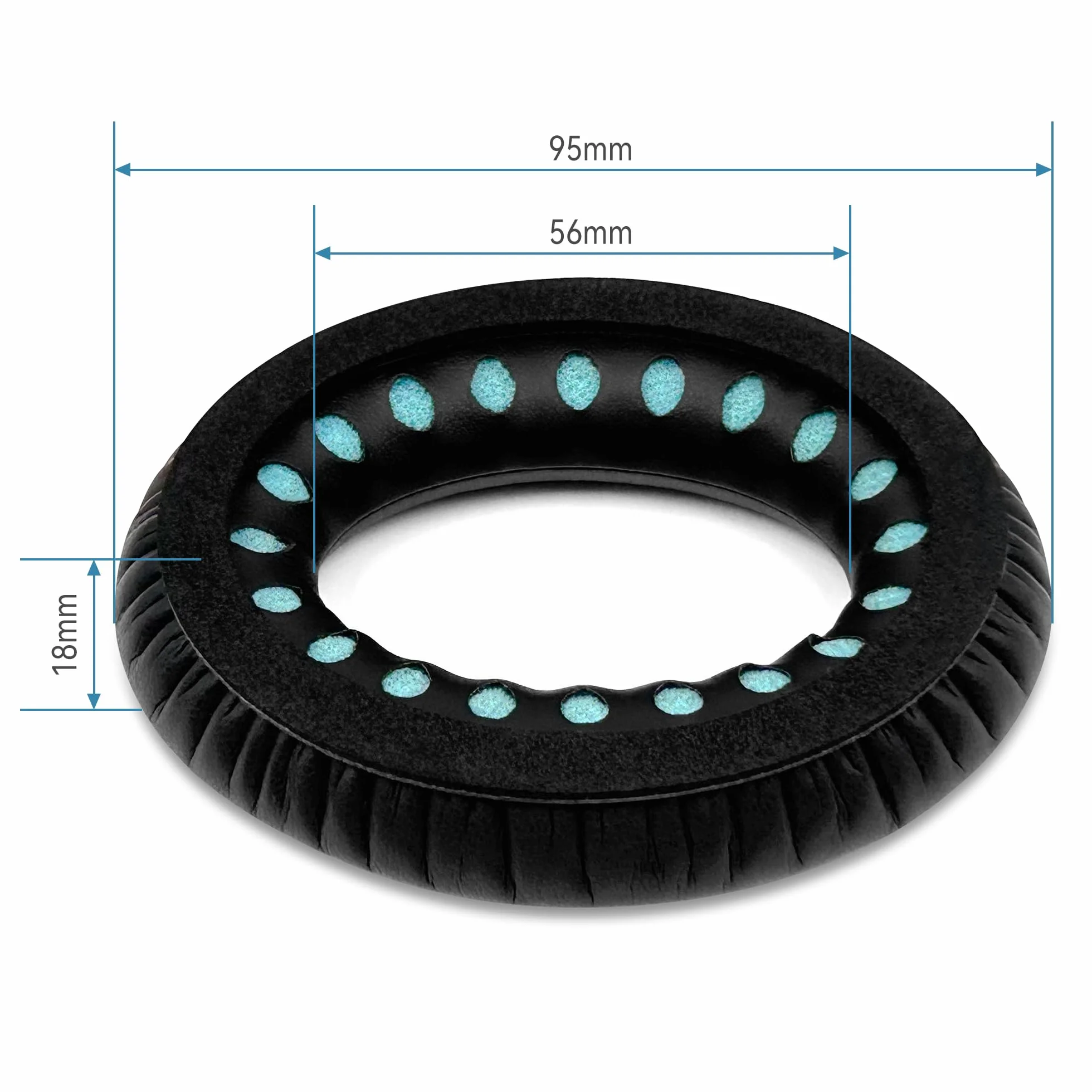 Wymienne Nauszniki Skórzane do Bose QuietComfort 35, QC35 II, QC45, Ae2, Ae2i, Ae2w