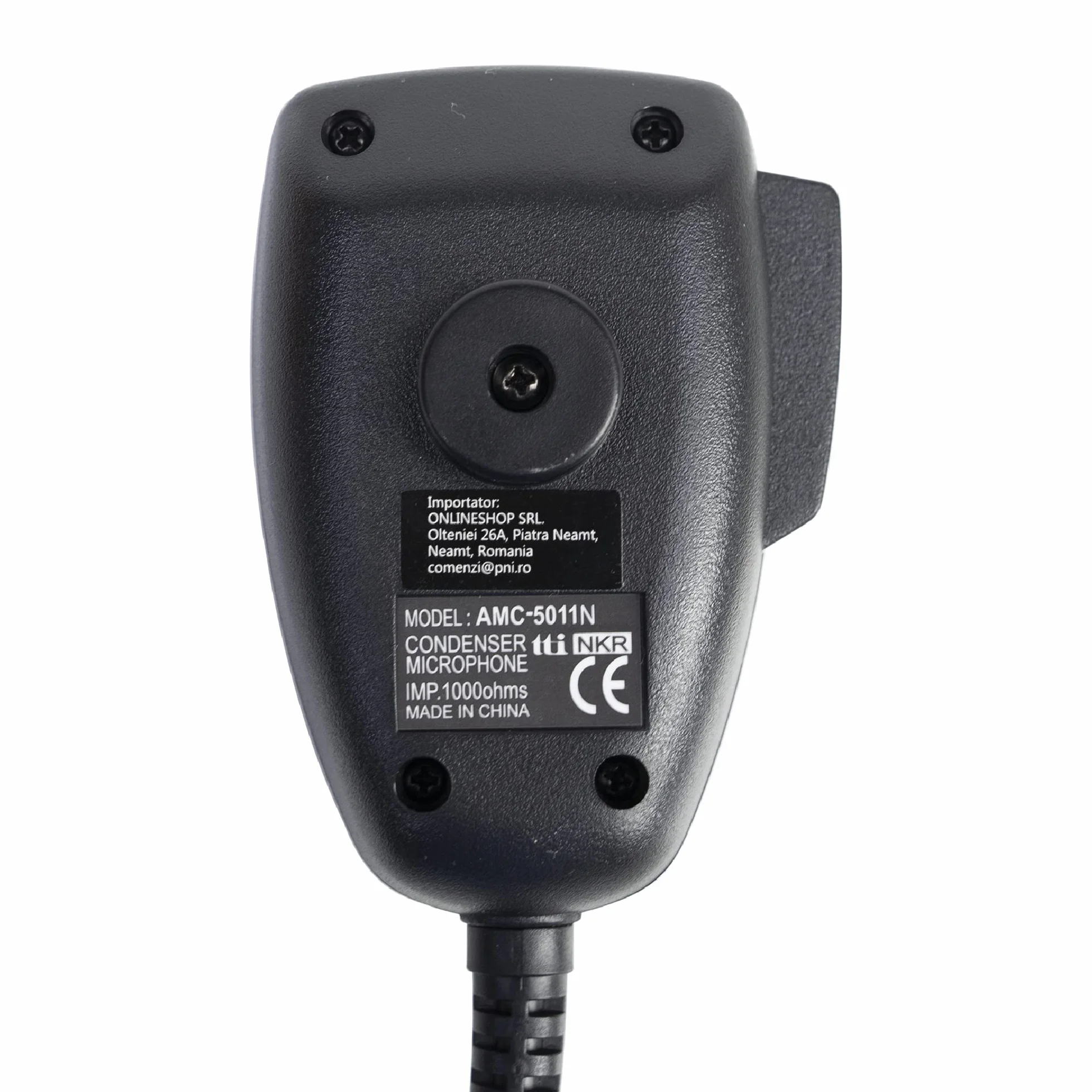 TTi AMC-5011N 4-pinowy mikrofon do stacji radiowych Niebieski