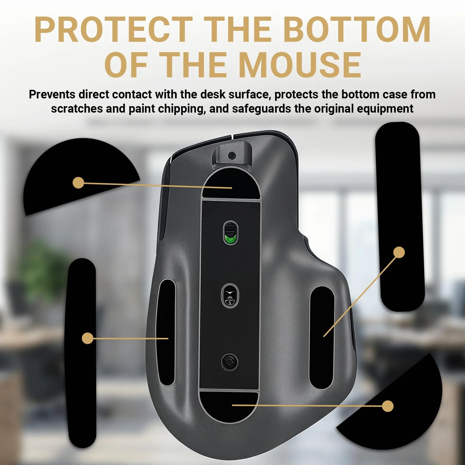 Logitech MX Master 3 / 3S PTFE nóżki pod mysz 2 zestawy