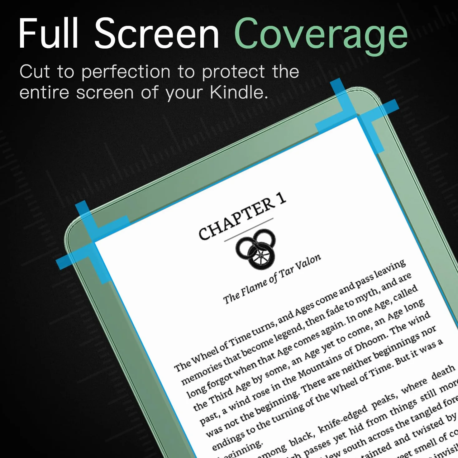 MoKo 2 Pack Antiglare Screen Protector for 6" All-New Kindle Basic 11th Generation 2024/2022, Kobo Clara, PocketBook, Matte PET Film