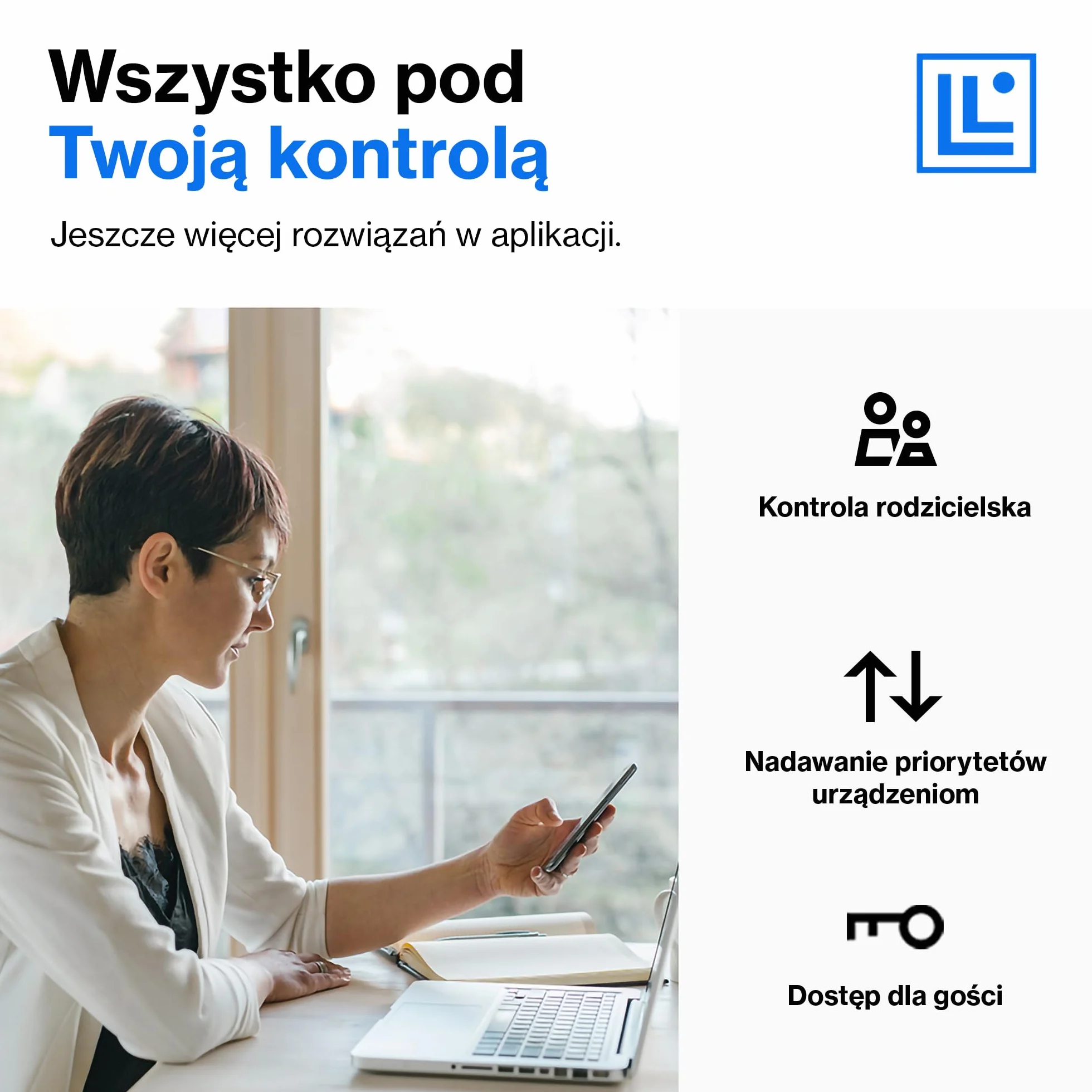 Linksys Velop MX8400 Wi-Fi 6 Mesh System AX4200 router do 525 m2 biały 2 szt.
