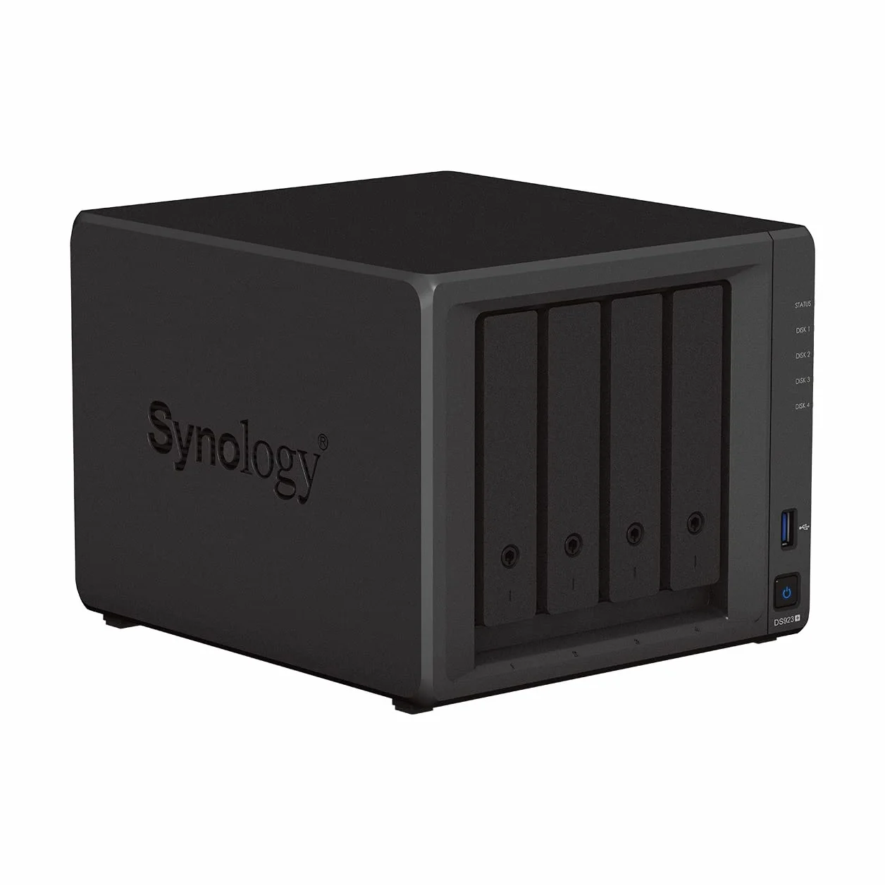 Synology DS923+ 4-kieszeniowa stacja dyskowa NAS AMD Ryzen R1600 Dual-Core 4 GB RAM 32 TB Seagate IronWolf 8 TB