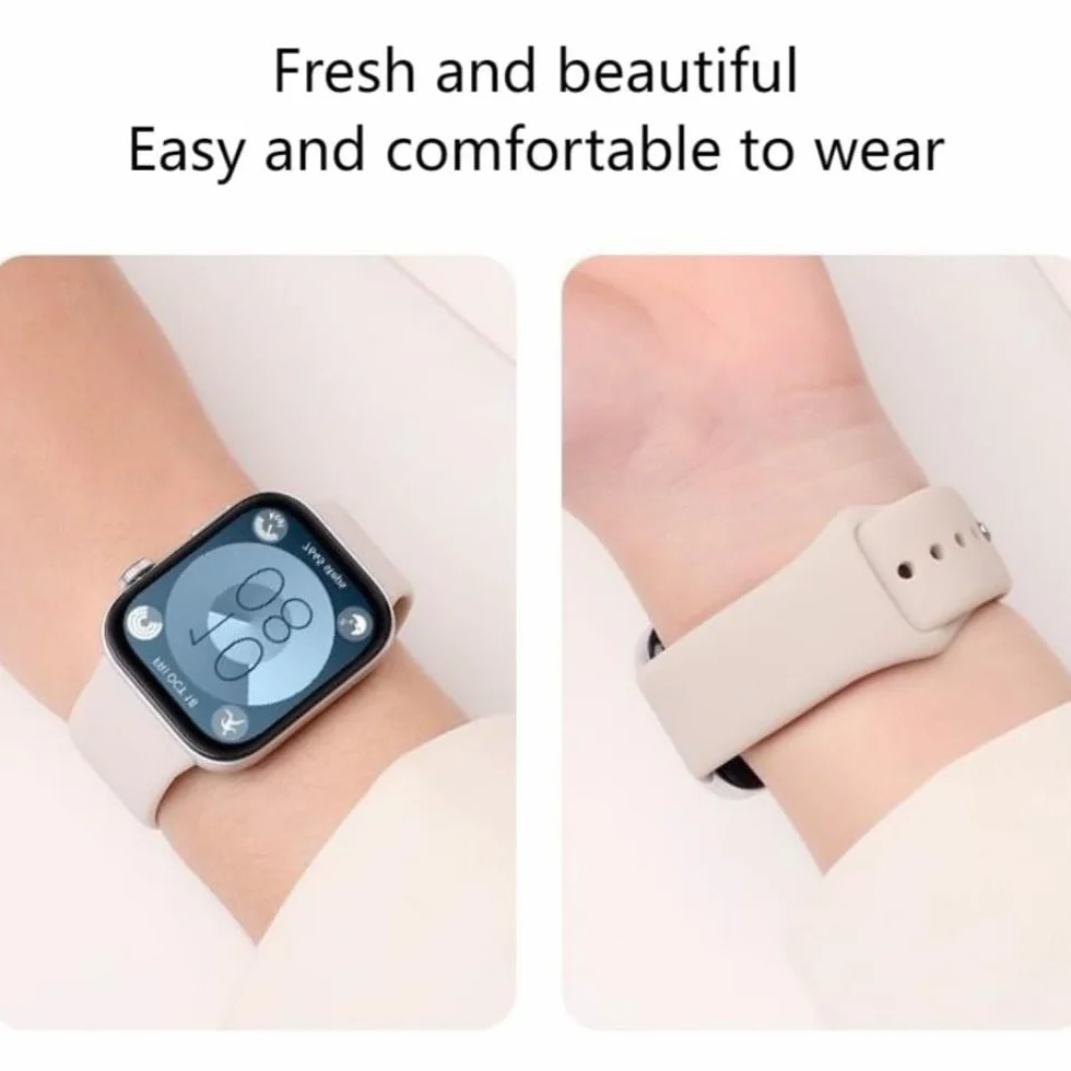 Silikonowy pasek kompatybilny z Huawei Watch Fit 3/4/4 Pro, sportowy, miękki