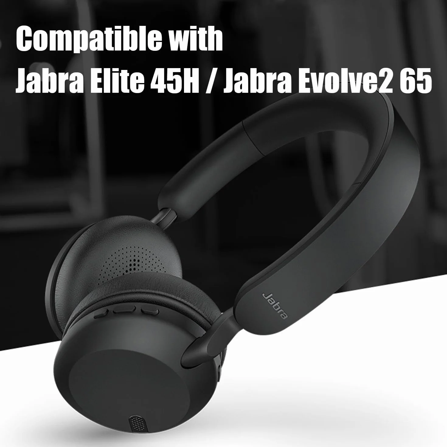INF Podkładki do uszu dla słuchawek Jabra Elite 45H / Jabra Evolve2 65, 1 para