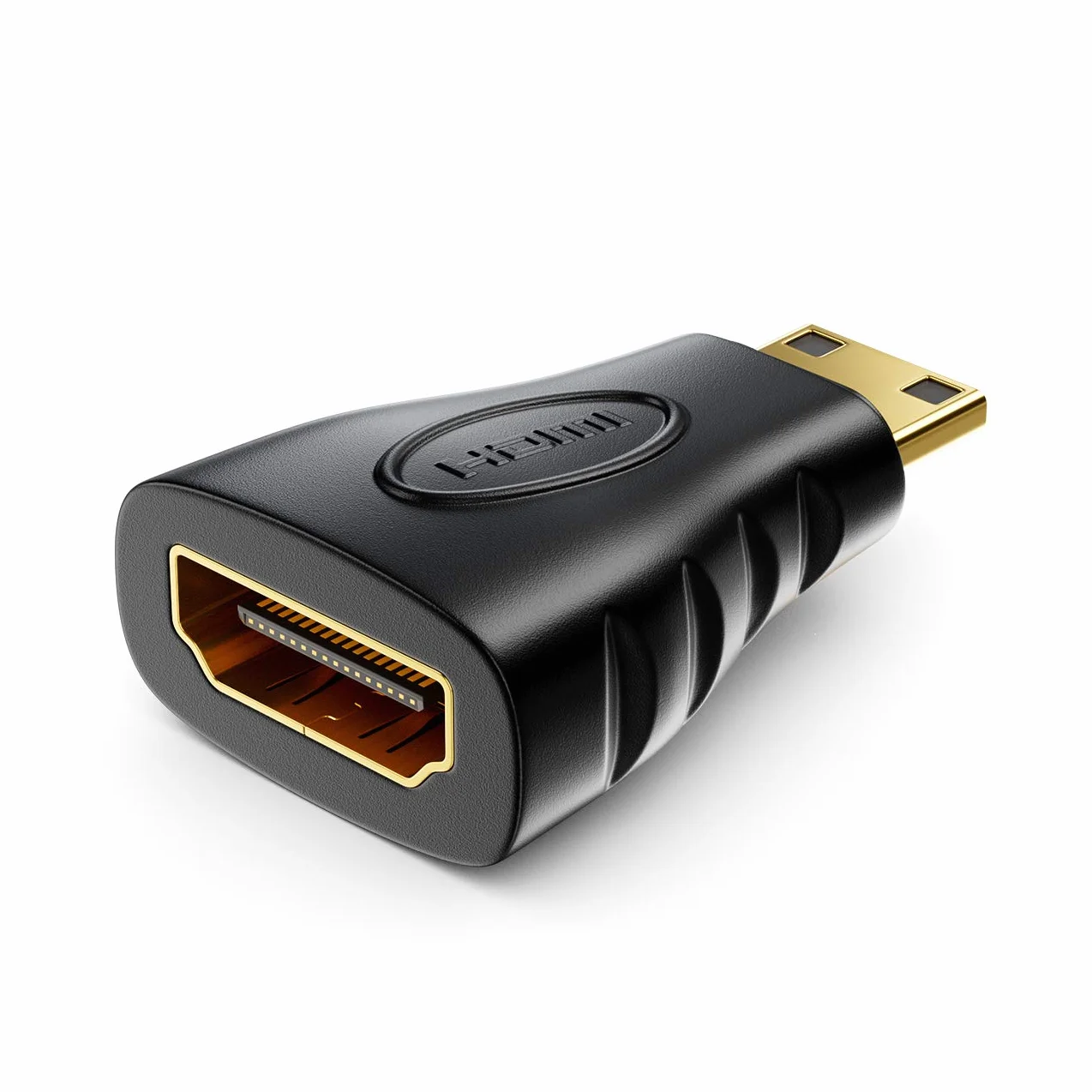 deleyCON Adapter HDMI do Mini HDMI Gniazdo 1920x1200 1080p Czarny
