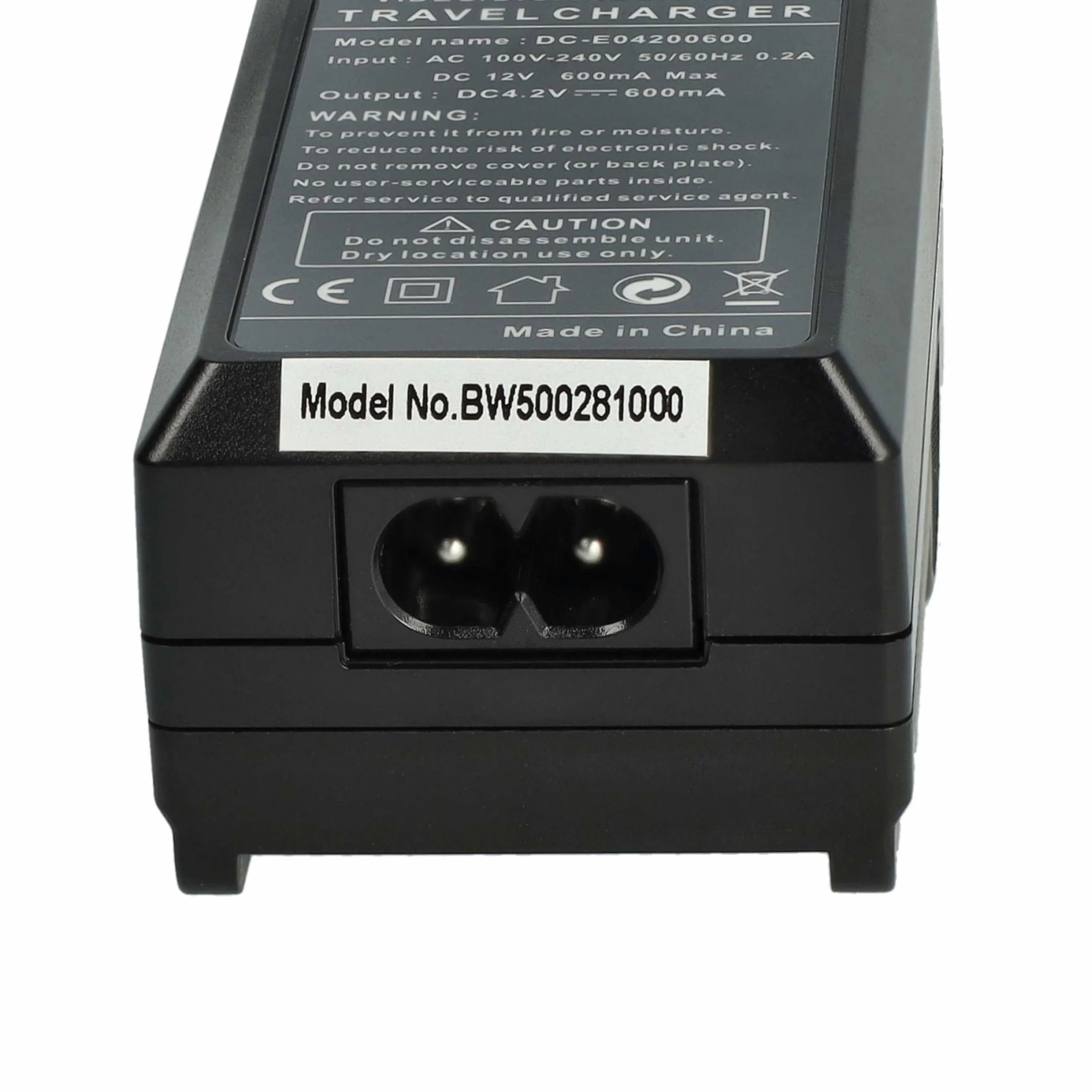 vhbw Ładowarka do akumulatora kompatybilna z aparatem cyfrowym Panasonic VW-VBJ10, VW-VBJ10E, kamkorderem, akumulatorem Action Cam