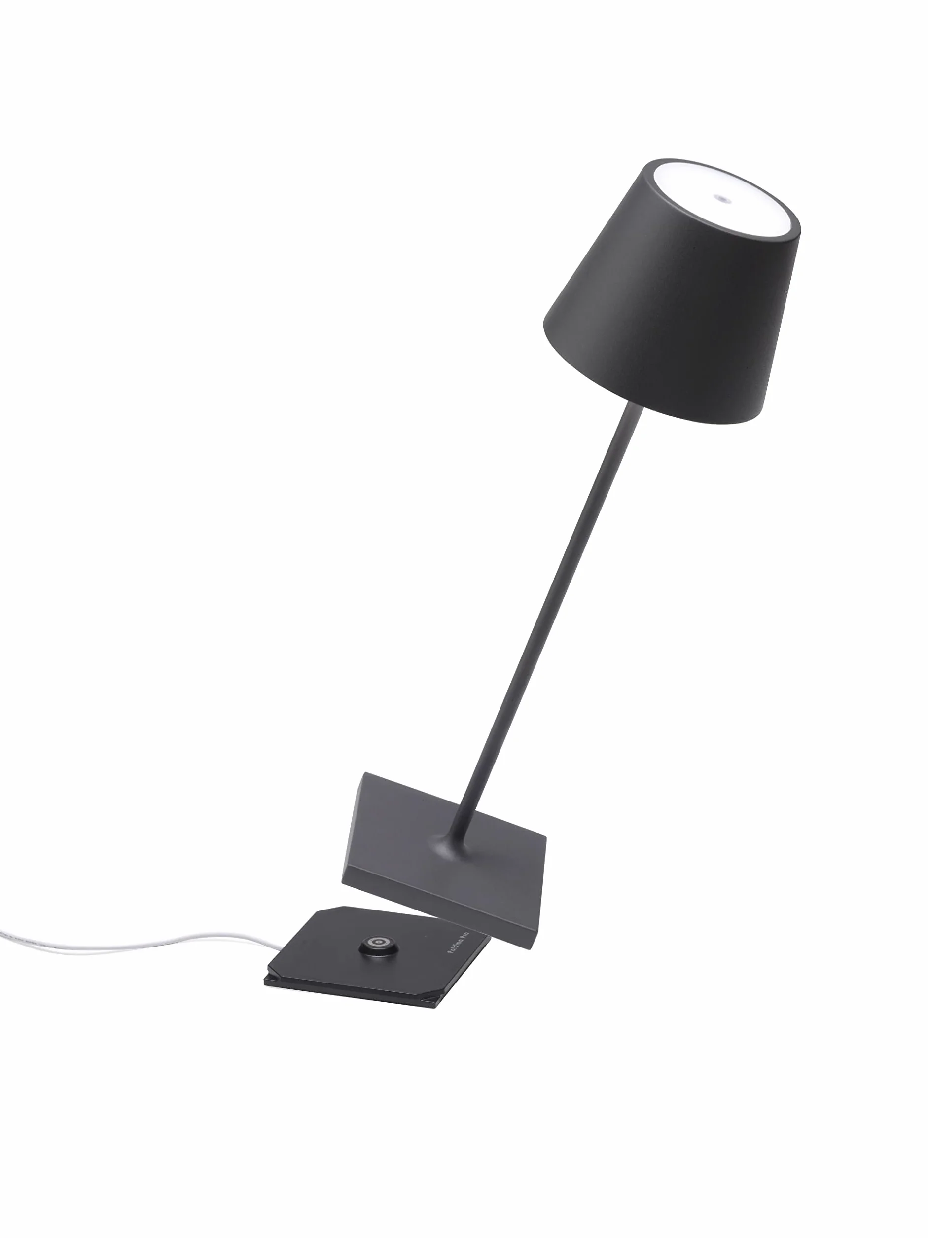 Zafferano Bezprzewodowa magnetyczna podstawa ładująca do Poldina Pro i Poldina Pro Mini ściemniana przenośna lampa LED czarny