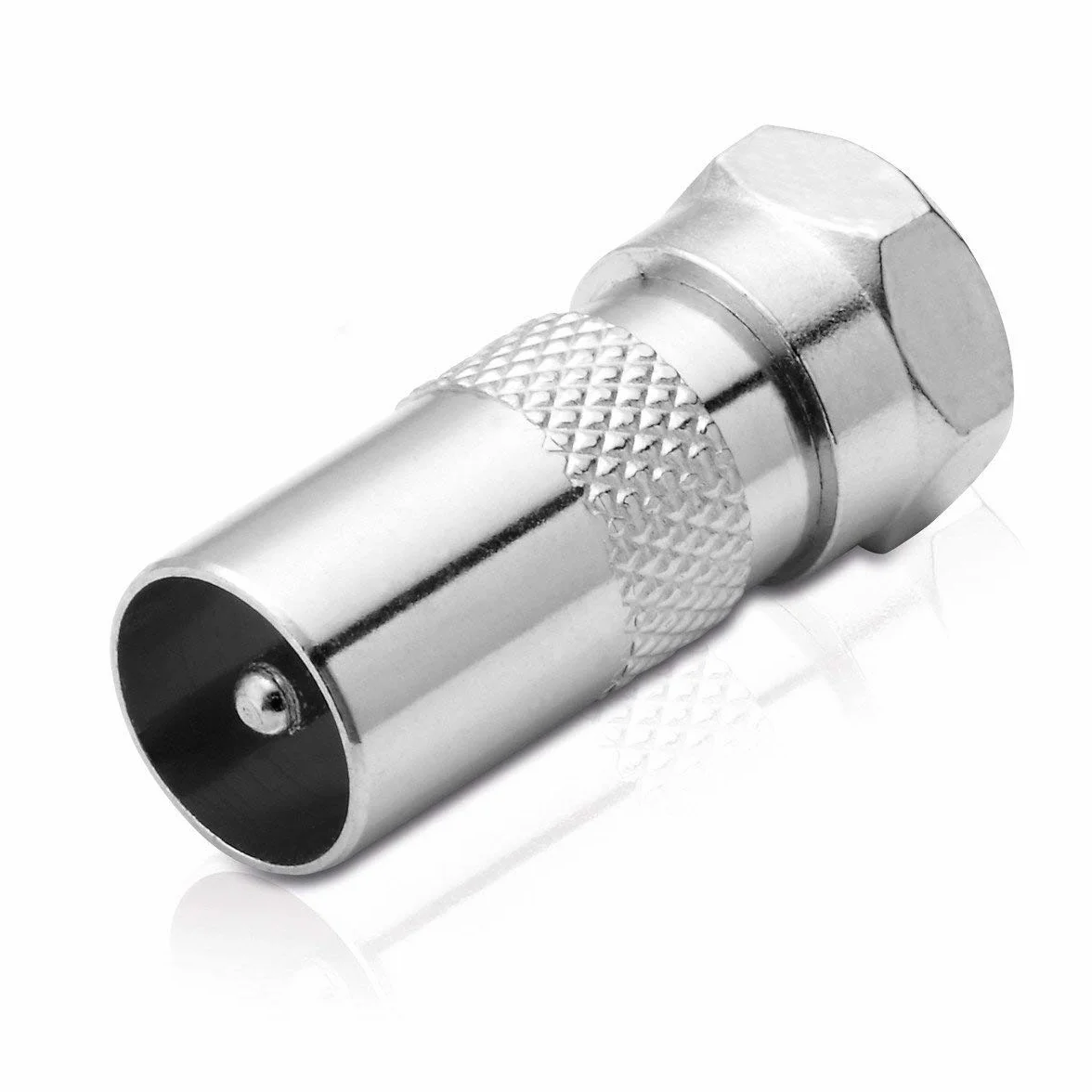 conecto Adapter F na wtyk koncentryczny IEC antenowy do kabla satelitarnego DVB-T