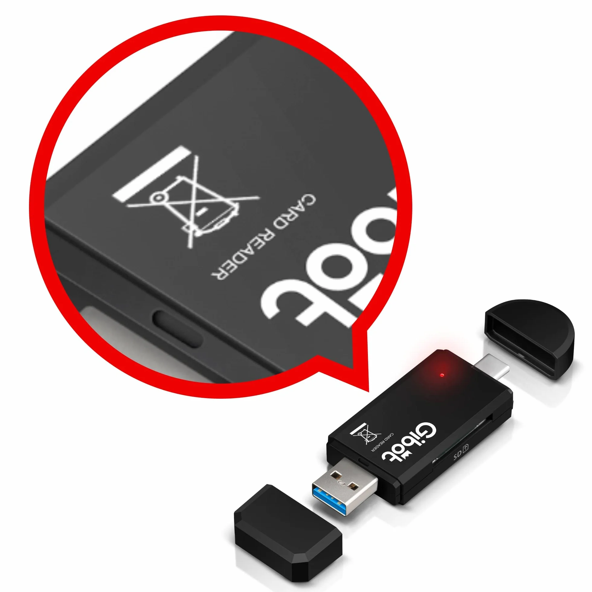 Czytnik kart USB typu C SD Micro SD z Micro USB OTG adapter USB 2.0 do Samsung Huawei Android MacBook laptopów