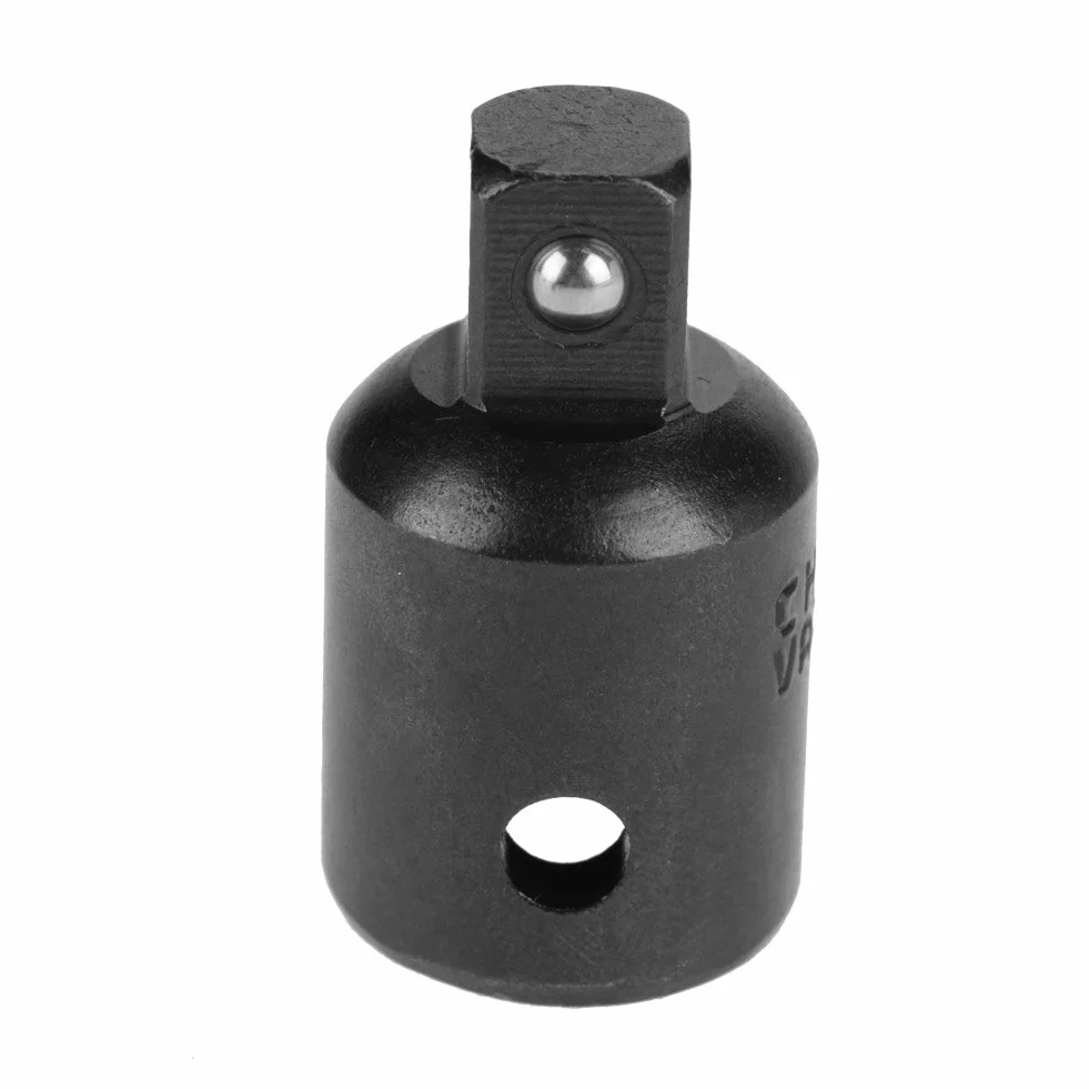 Zestaw adapterów nasadowych i reduktorów ze stali chromowo-wanadowej – 1/10.2 cm, 3/20.3 cm, 1/5.1 cm, adapter klucza grzechotkowego, zestaw do konwersji rozszerzeń (czarny)