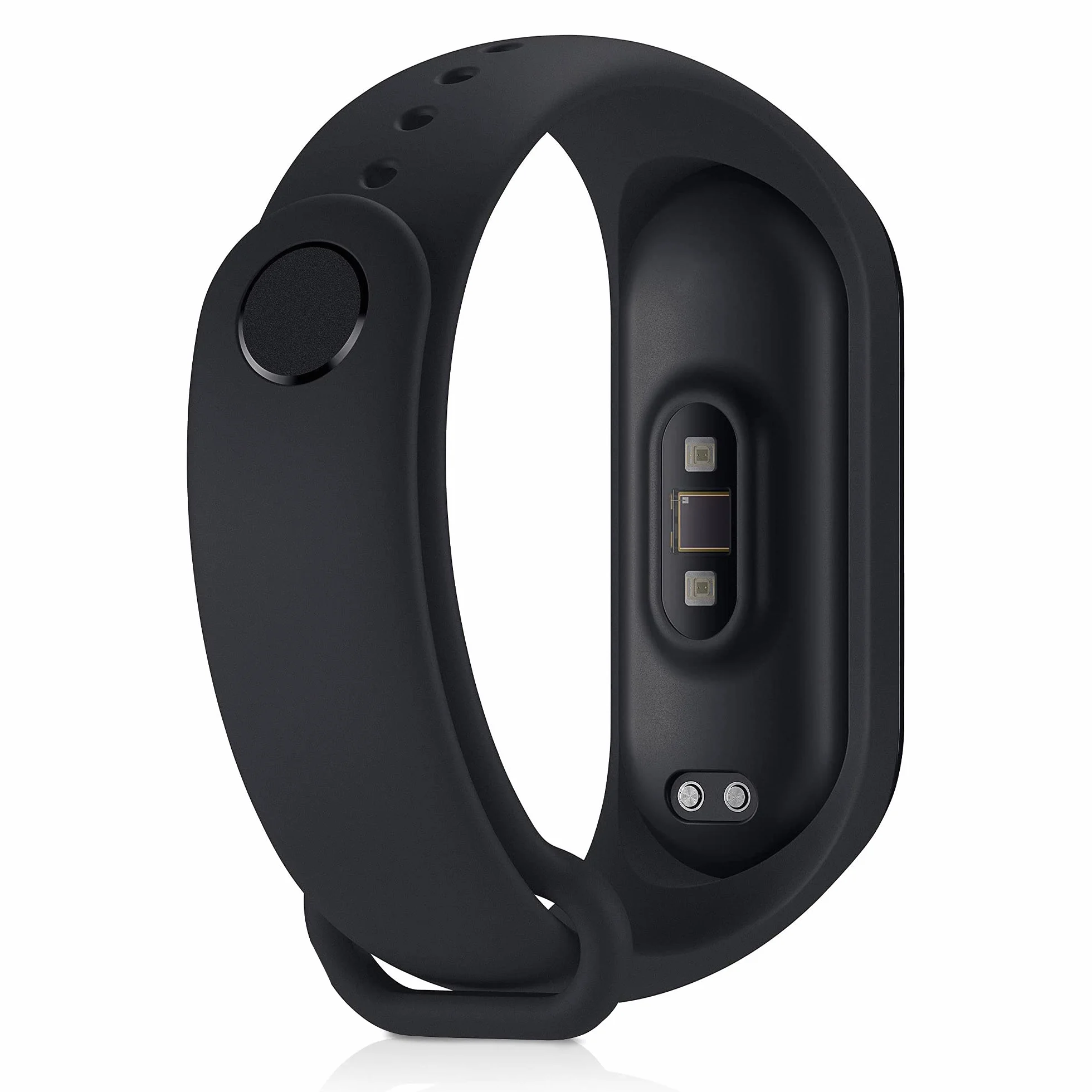 Xiaomi Mi Band 4 Opaska Sportowa Zestaw 2 szt. Termoplastyczny Poliuretan Silikon Czarny Szary