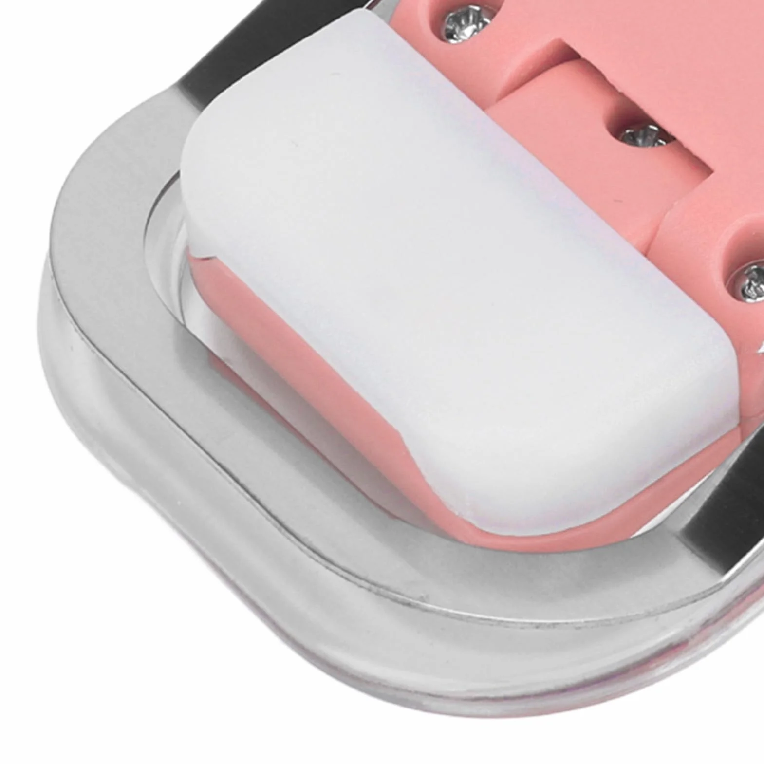 Lampka do czytania na łóżko LED zakładka lampka USB ładowalna 3 jasność ciepła biel przenośna klips lampa do czytania w nocy różowa