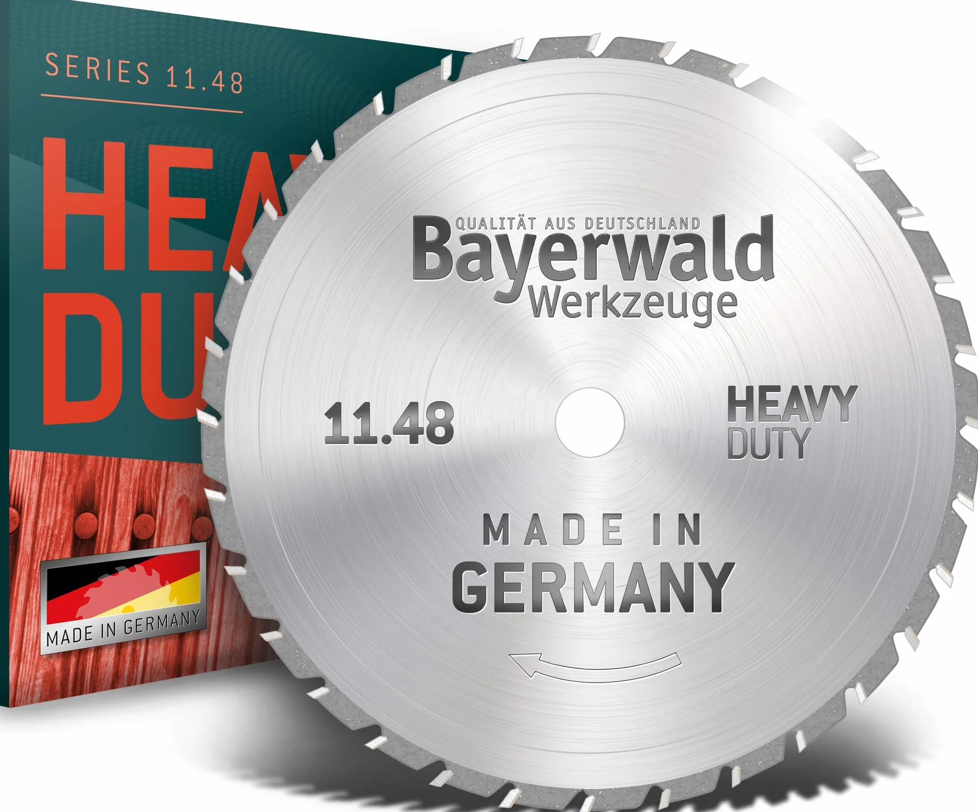 Bayerwald – HM brzeszczot do piły wielofunkcyjnej – Ø 120 mm x 2 mm x 25,4 mm | ząb zmienny z wymienną fazą (32 zęby) | uniwersalny brzeszczot piły – nadaje się do różnych materiałów