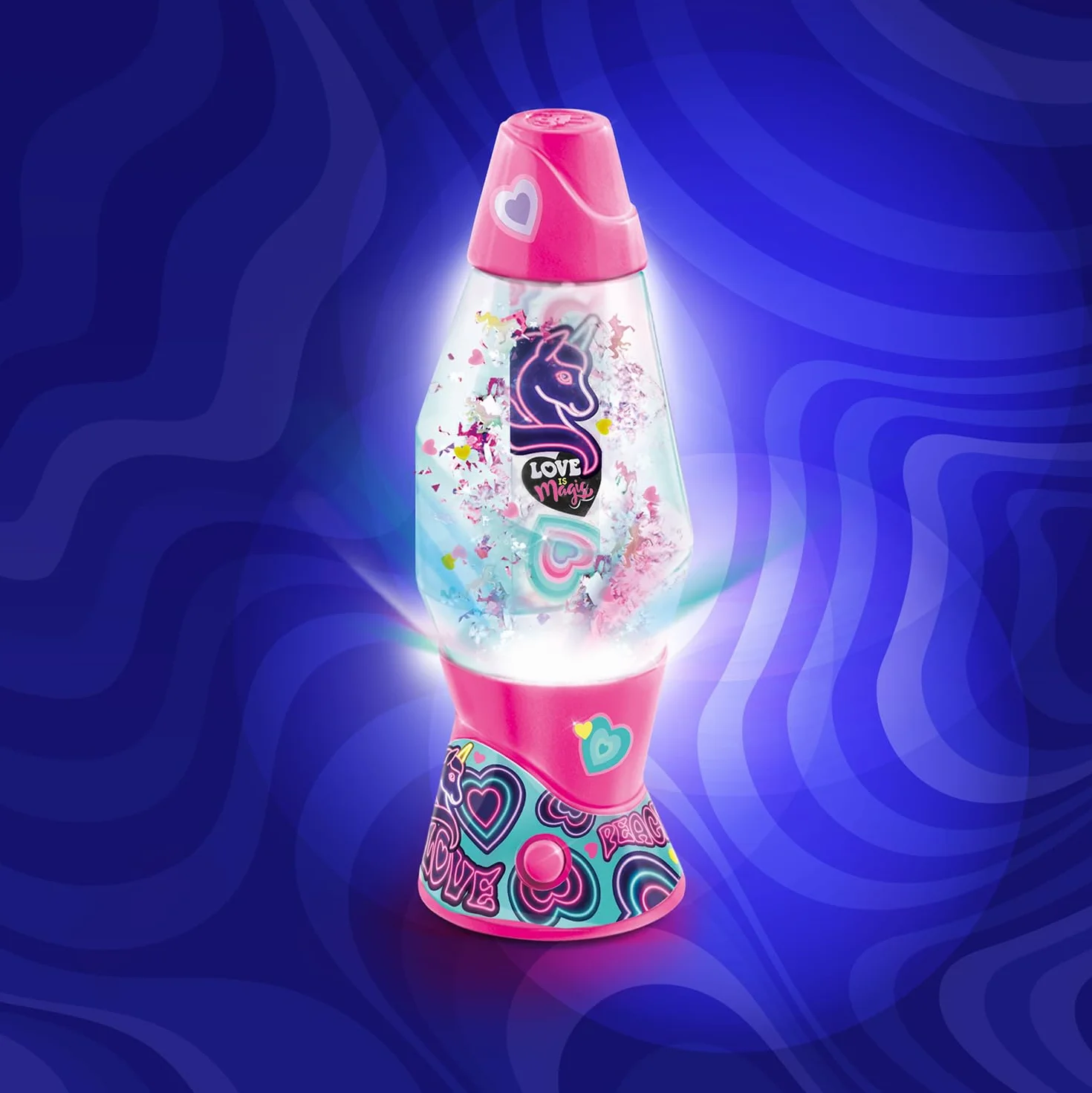 Canal Toys Lampa Mini Lava DIY, zielona niebieska fioletowa, jeden rozmiar