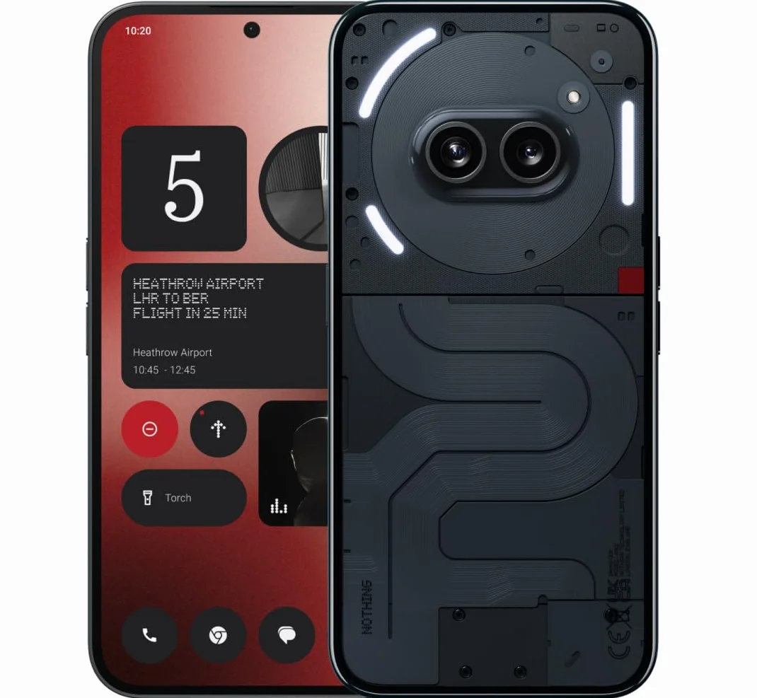 Nothing Phone (2A) 12 plus 256Gb Smartfon Czarny