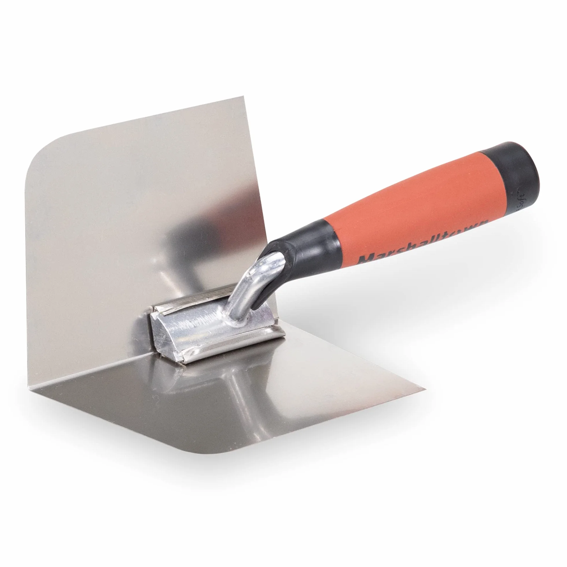 Marshalltown Radius Inside Corner Trowel - Durasoft Handle, stal nierdzewna, 102x127 mm