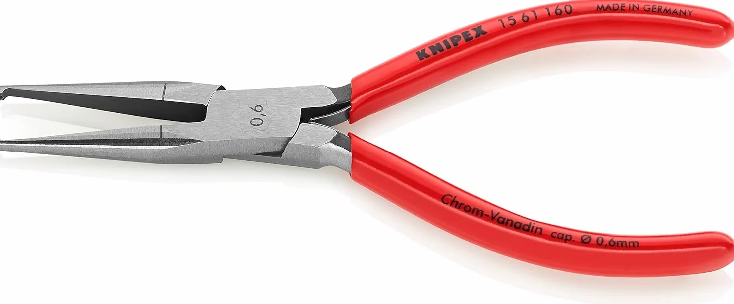 KNIPEX Szczypce do ściągania izolacji z tworzywa sztucznego, powlekane 160 mm, 15 61 160