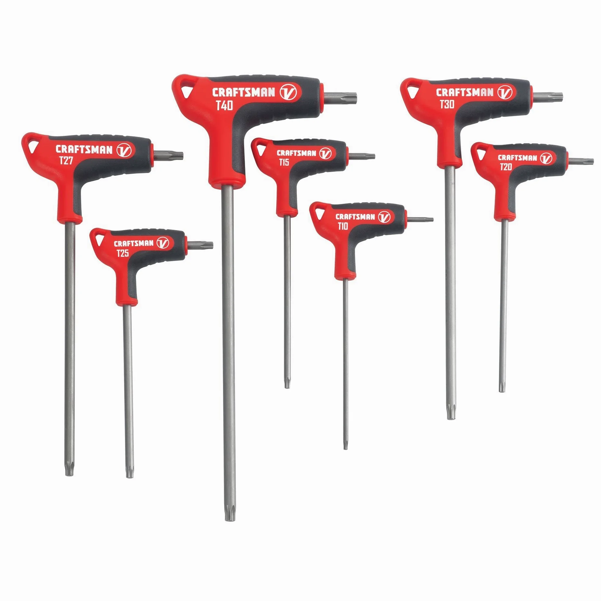 Craftsman Zestaw kluczy Torx serii V, 7-częściowy (CMHT26163V)