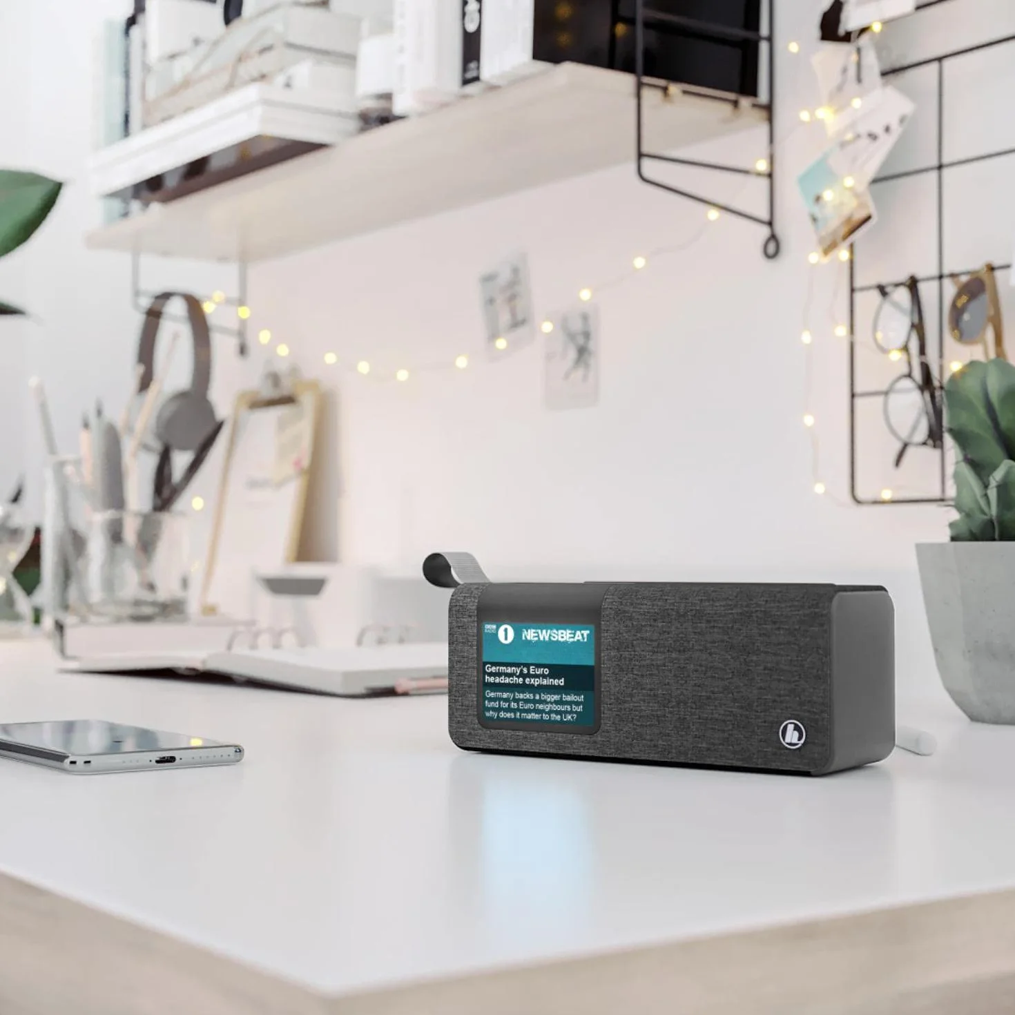 Hama DR200BT Radio cyfrowe Bluetooth DAB/DAB+/FM przenośne czarne