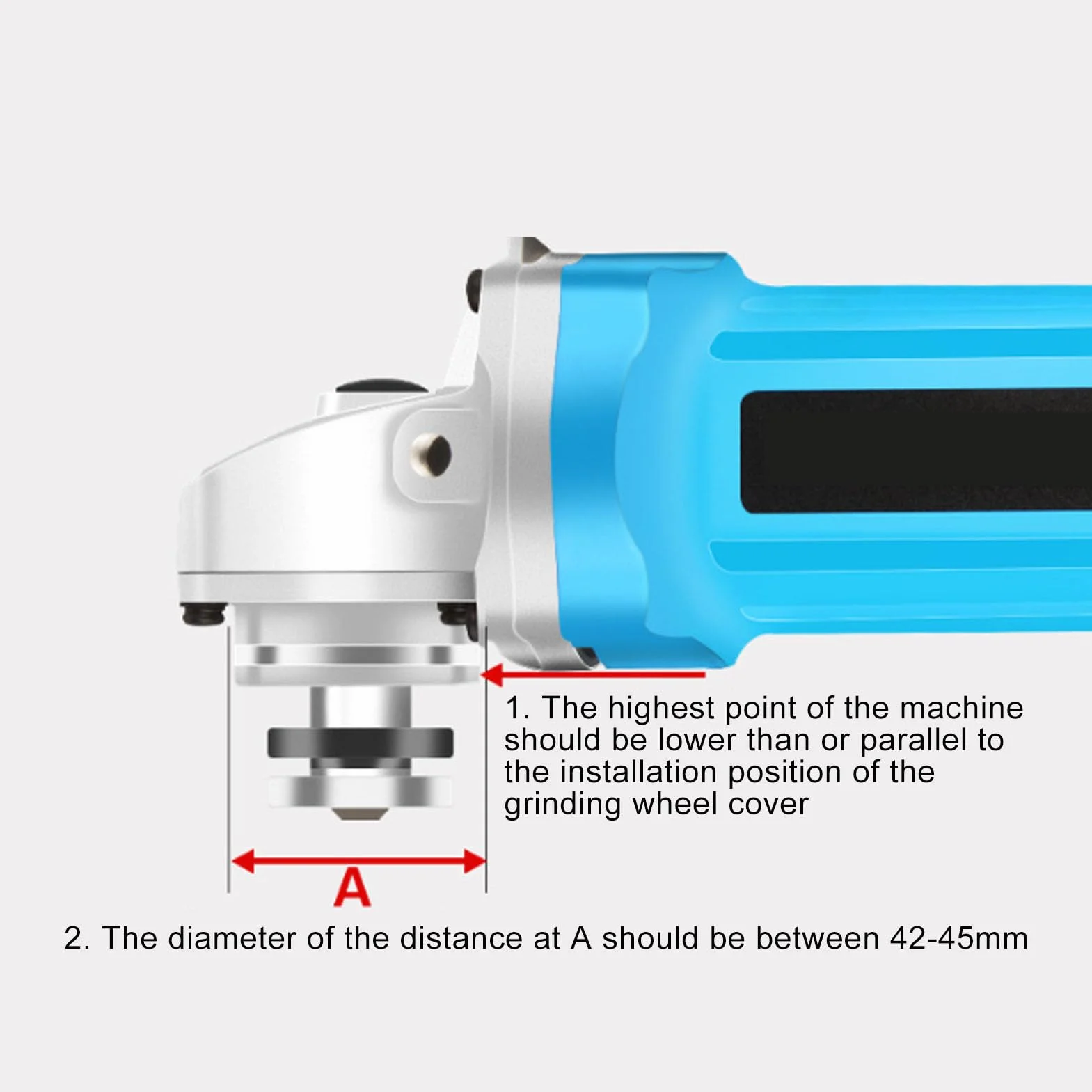 Generic Stojak na szlifierkę kątową z Zakresem Mocowania Rączki 80 Mm, do Elektrycznej Piły Stołowej z wiertarką, Praktyczny Design