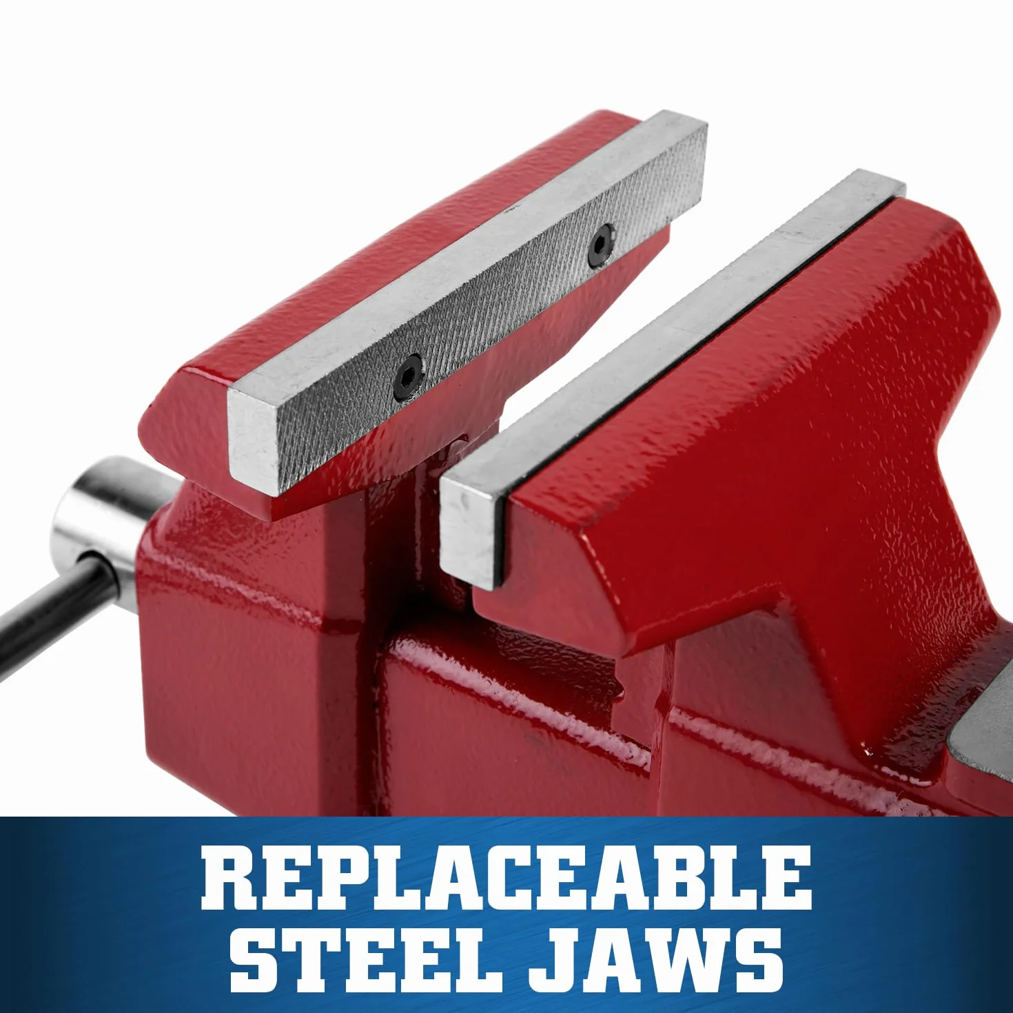 675U, Utility Bench Vise, 5-1/2" Jaw Width, 5" Jaw Opening, 3-1/4" Throat Depth