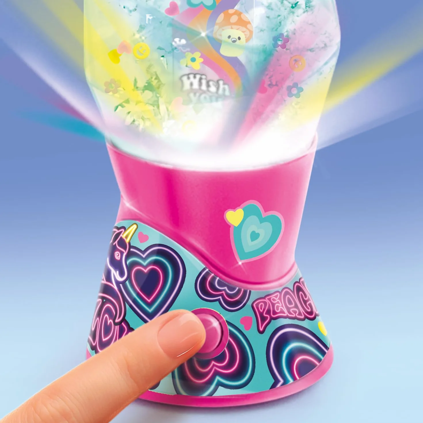 Canal Toys Lampa Mini Lava DIY, zielona niebieska fioletowa, jeden rozmiar