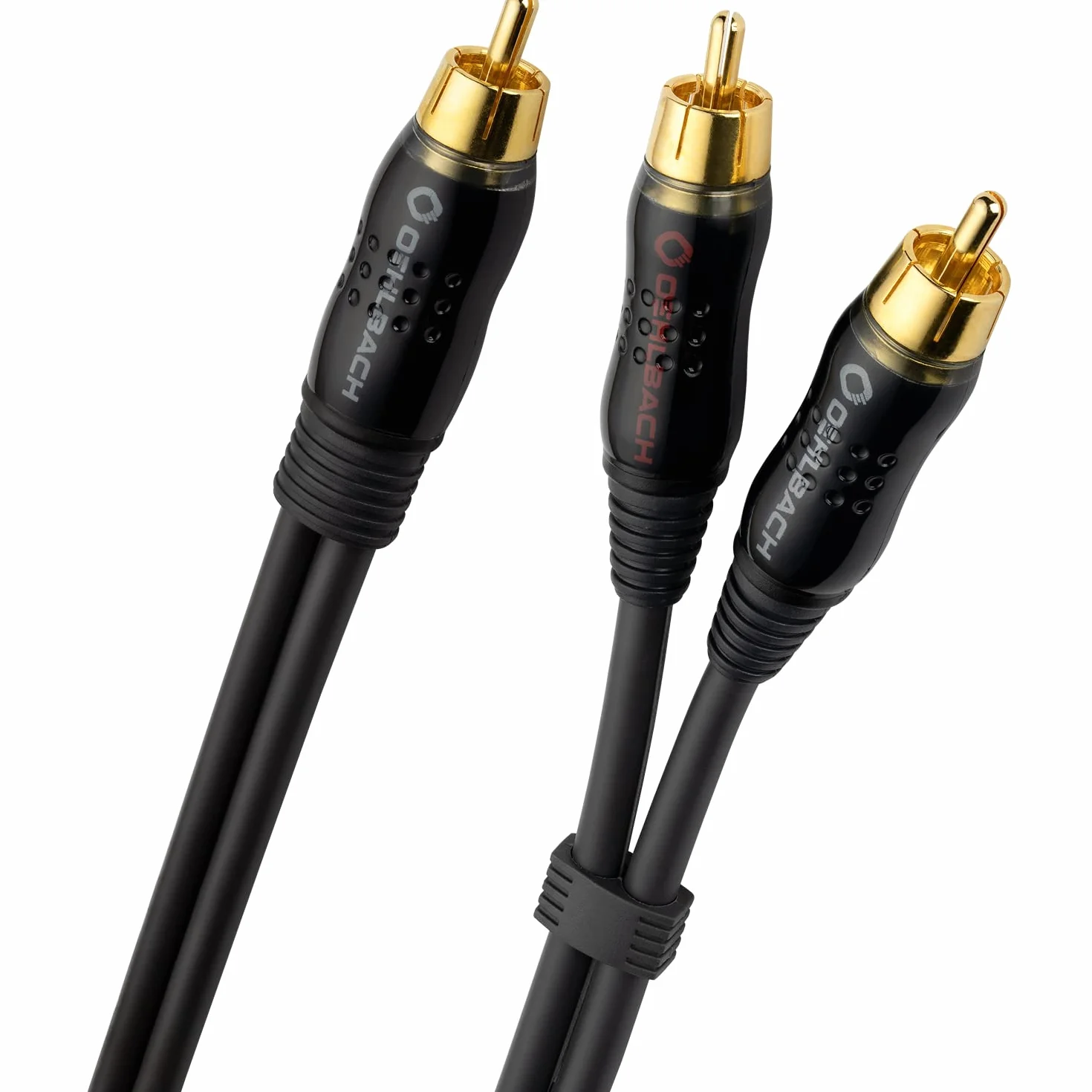 Oehlbach BOOOM 800 kabel Y-Cinch subwoofer 8 m antracyt