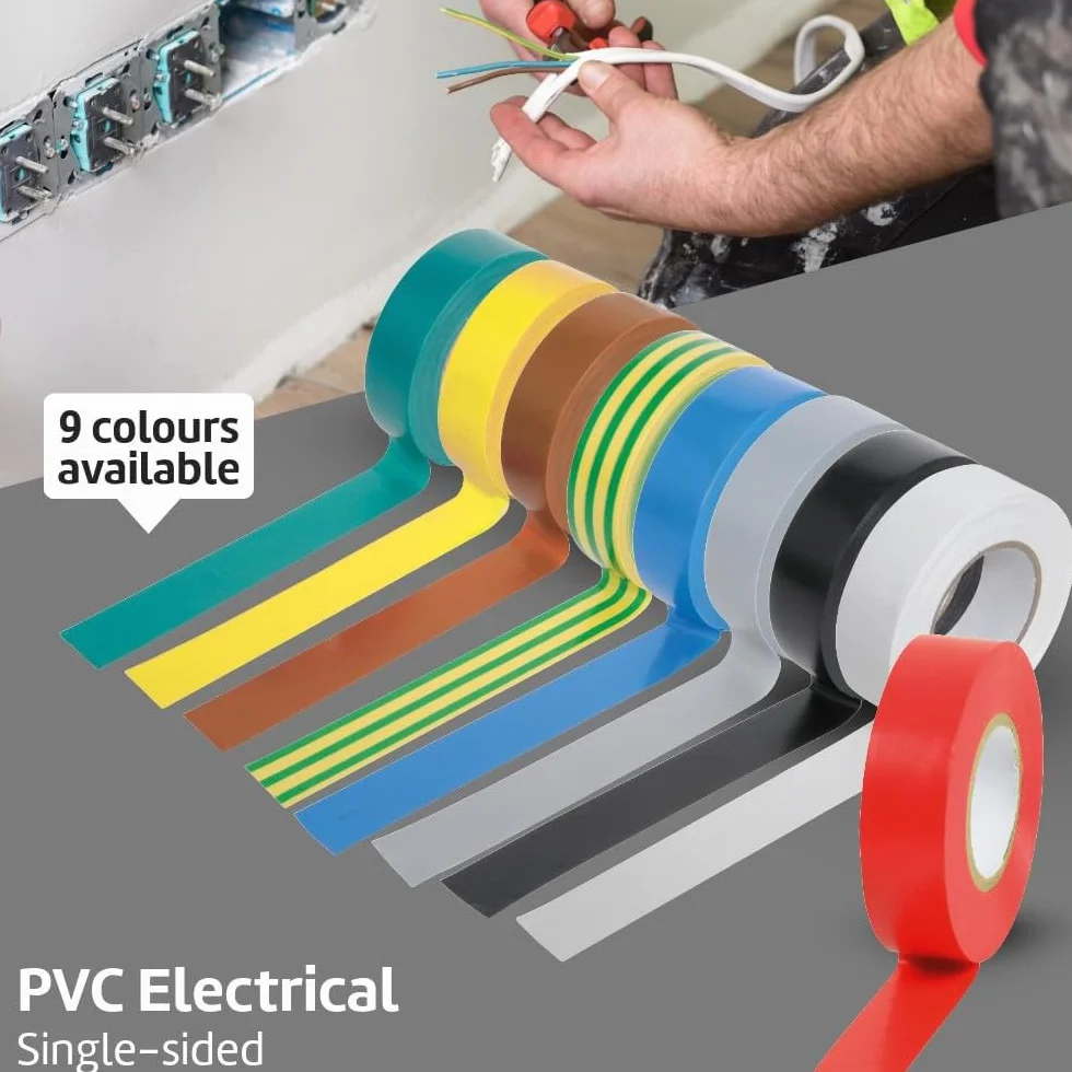 Mercury Etwp8 Taśma Elektroizolacyjna, Biały, 20 m