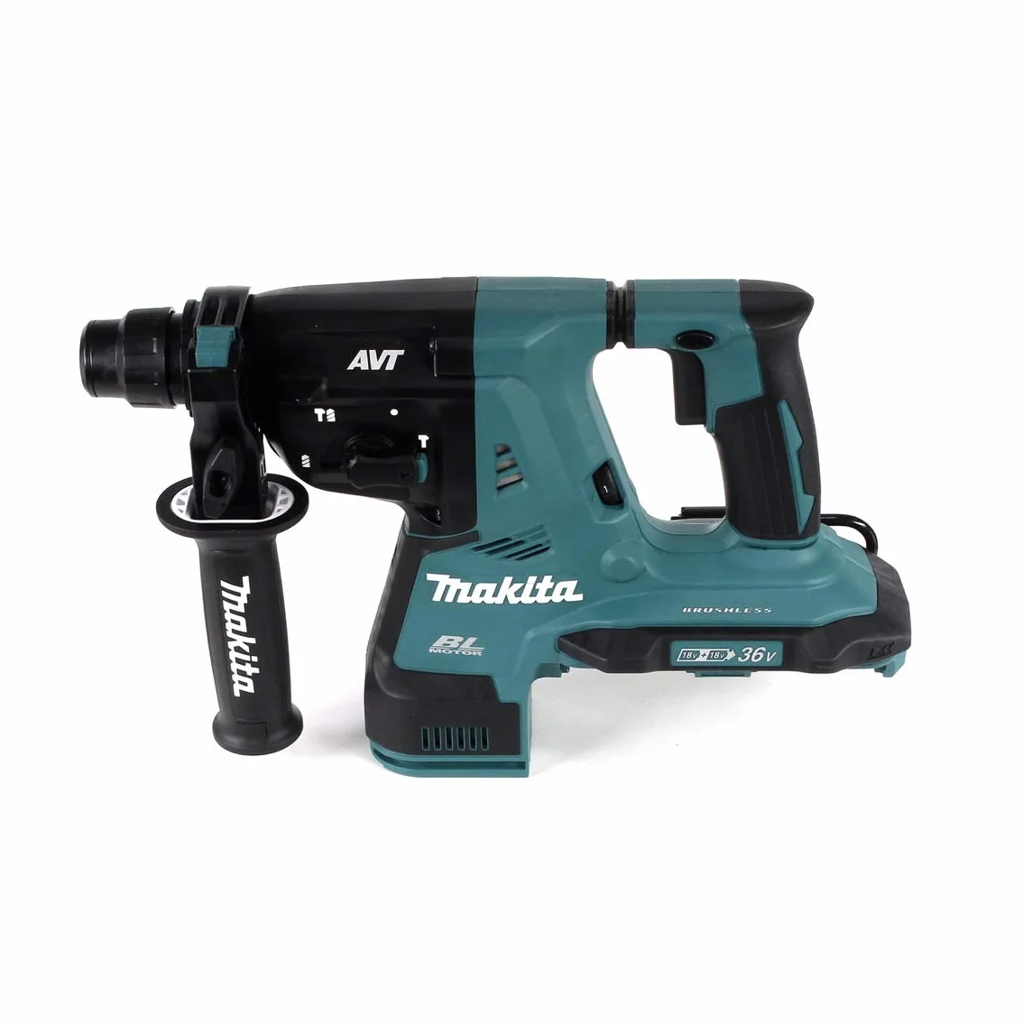 Makita DHR280RTJ młot udarowo-obrotowy SDS-PLUS 2 x 18 V / 2 x akumulator 5,0 Ah + ładowarka w walizce Makpac